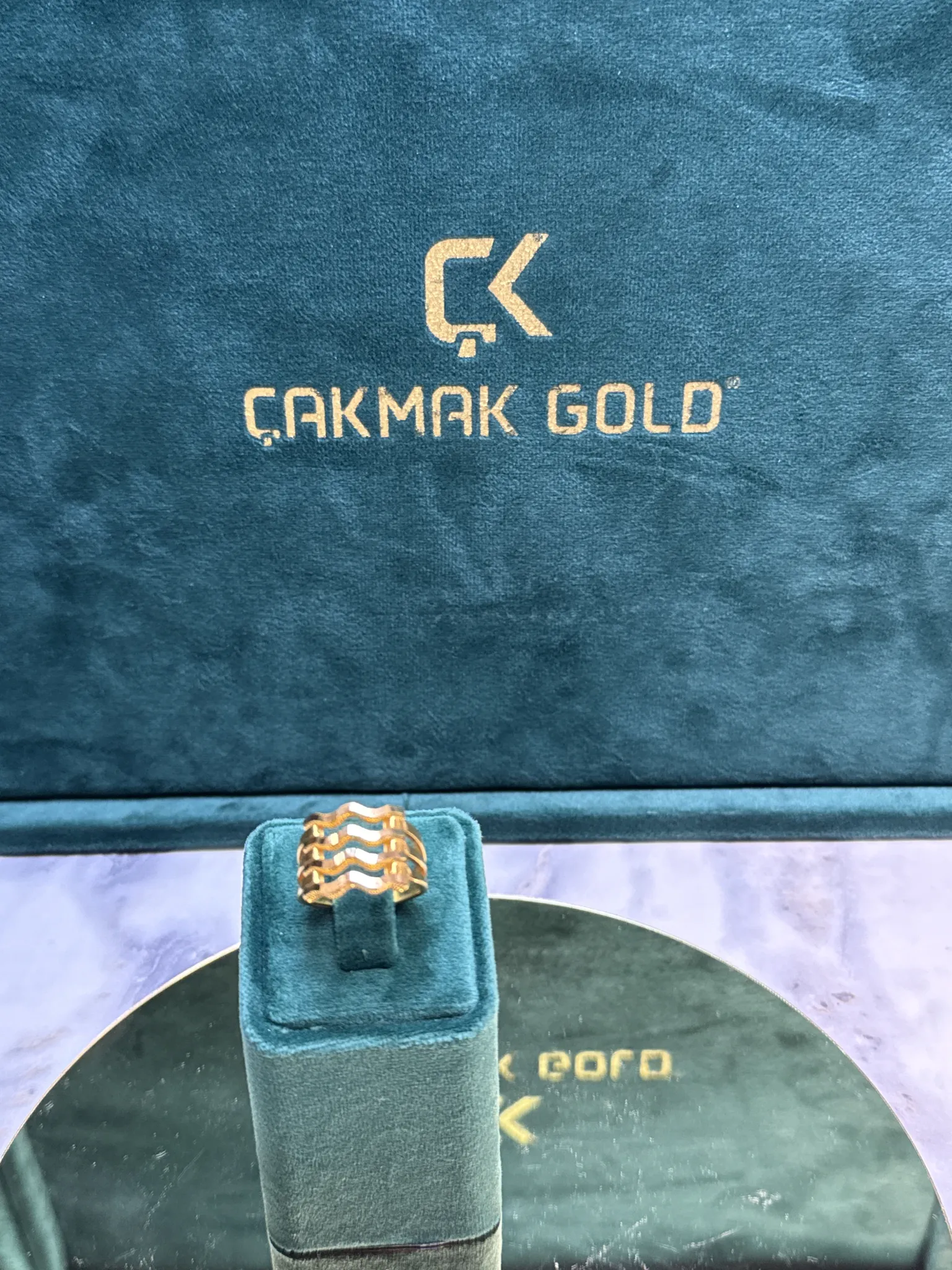 Zikzak Ajda Kaburga Yüzük