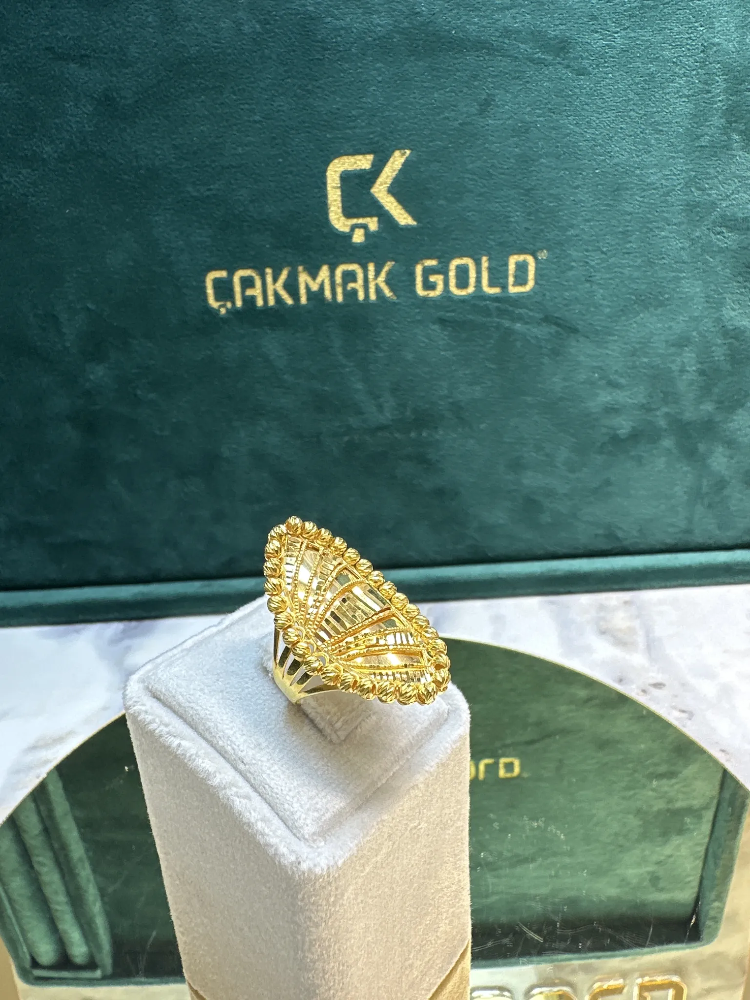 ÖZEL TASARIM DORİKA YÜZÜK