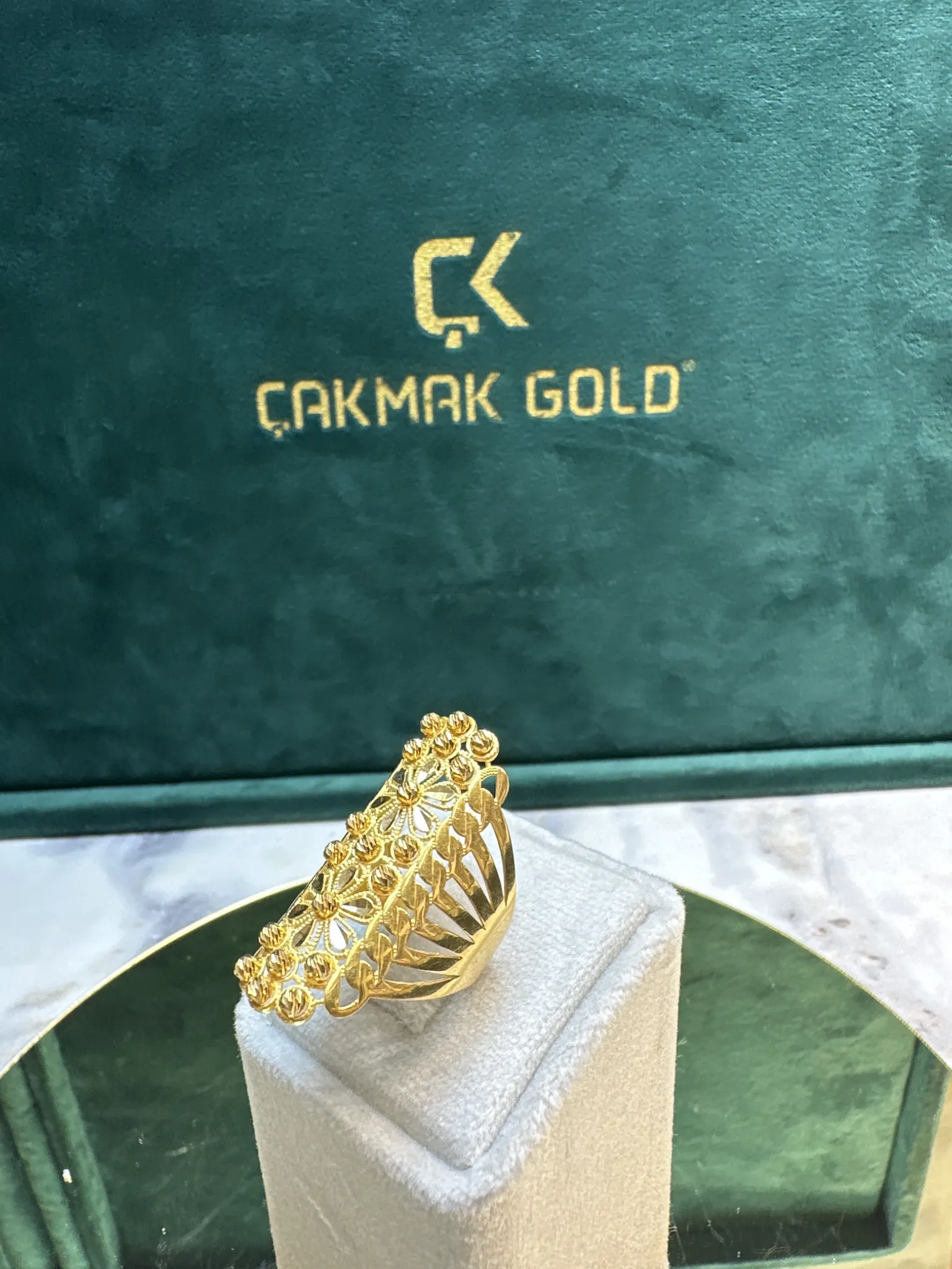 ÖZEL TASARIM DORİKA YÜZÜK