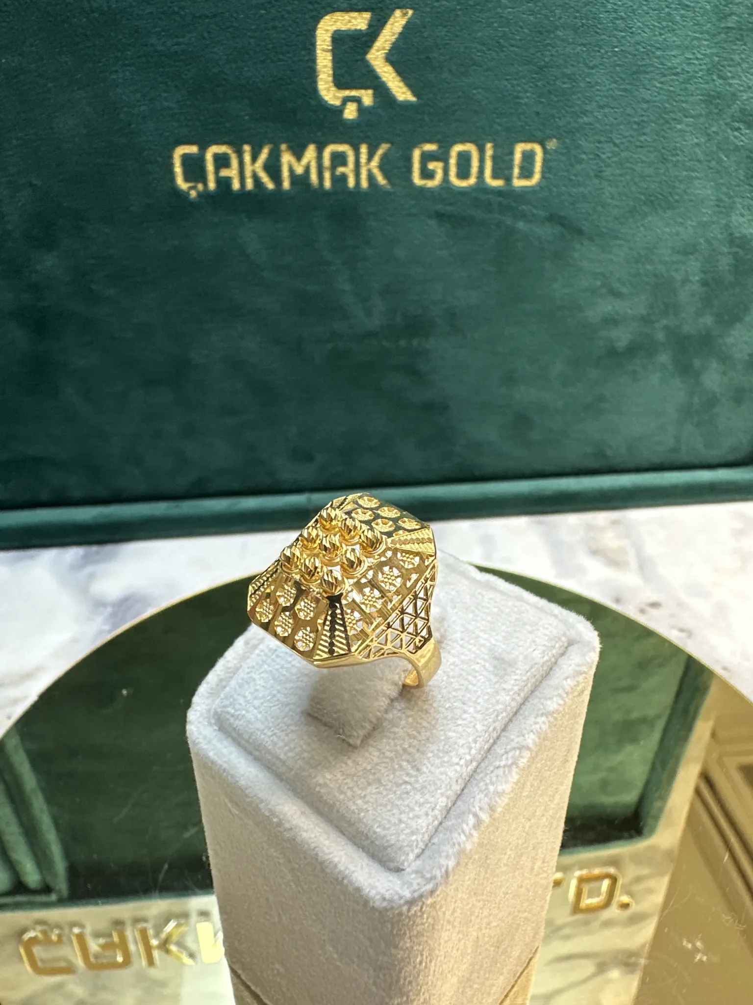 ÖZEL TASARIM DORİKA YÜZÜK