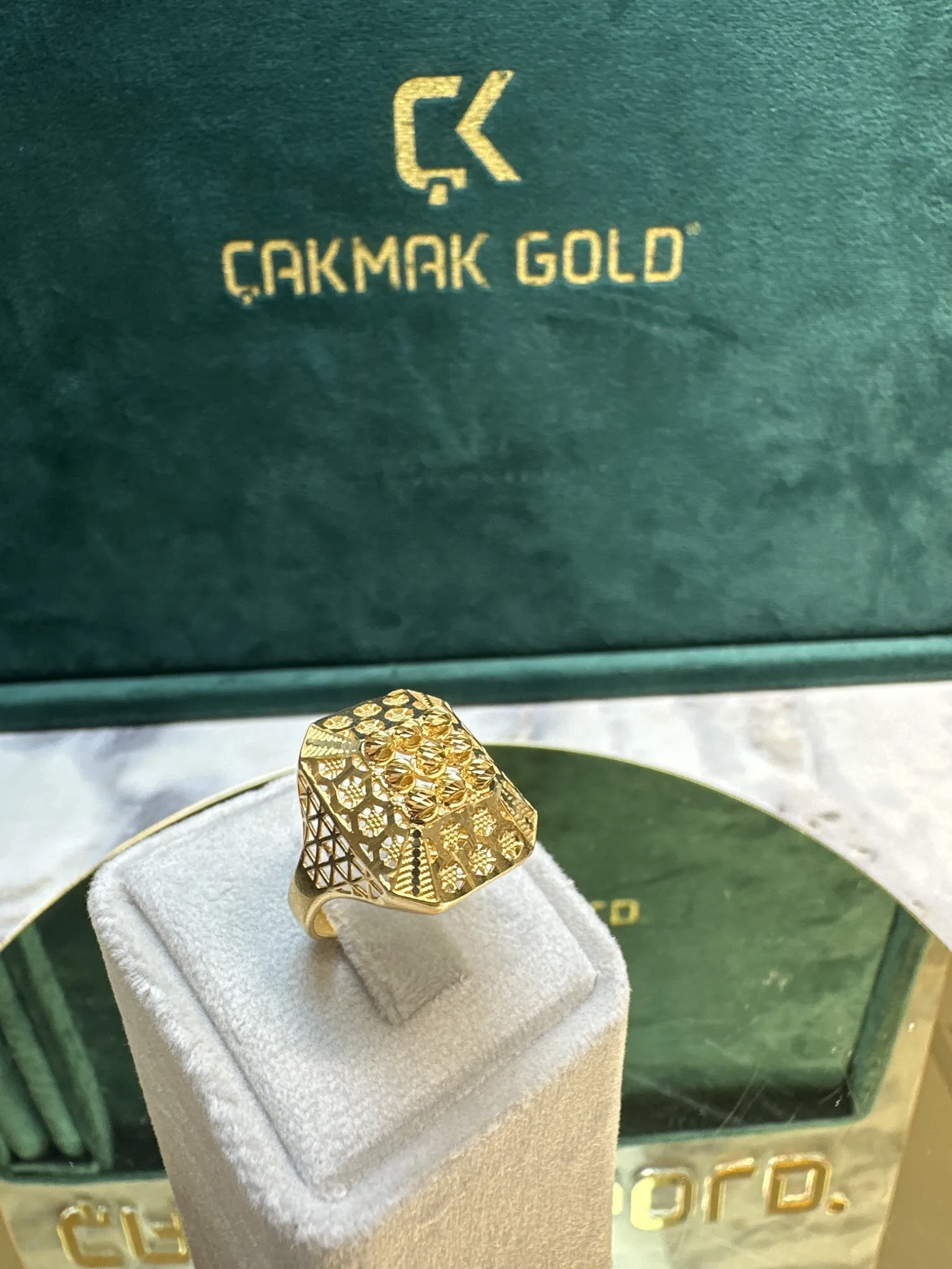 ÖZEL TASARIM DORİKA YÜZÜK