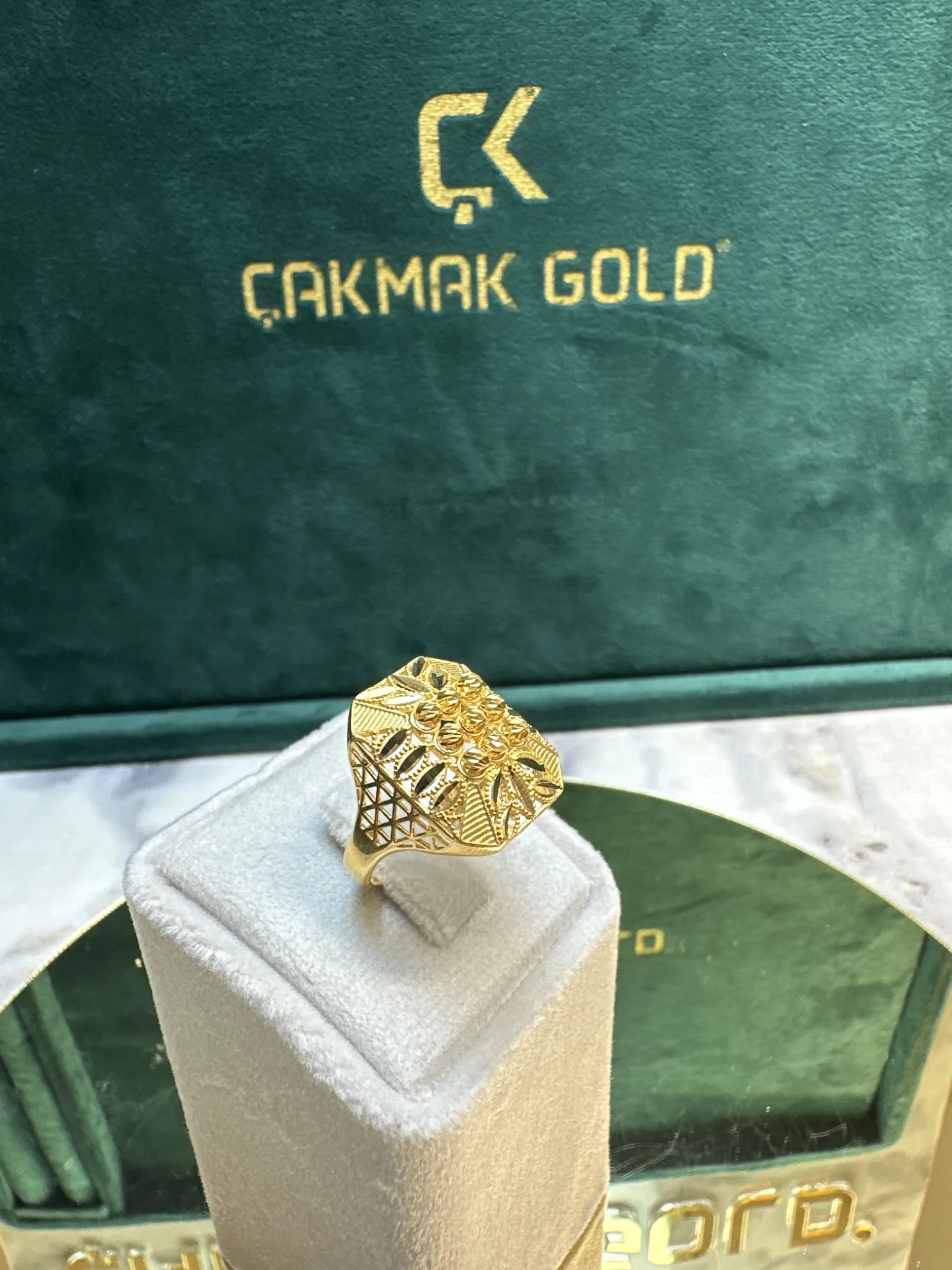 ÖZEL TASARIM DORİKA YÜZÜK