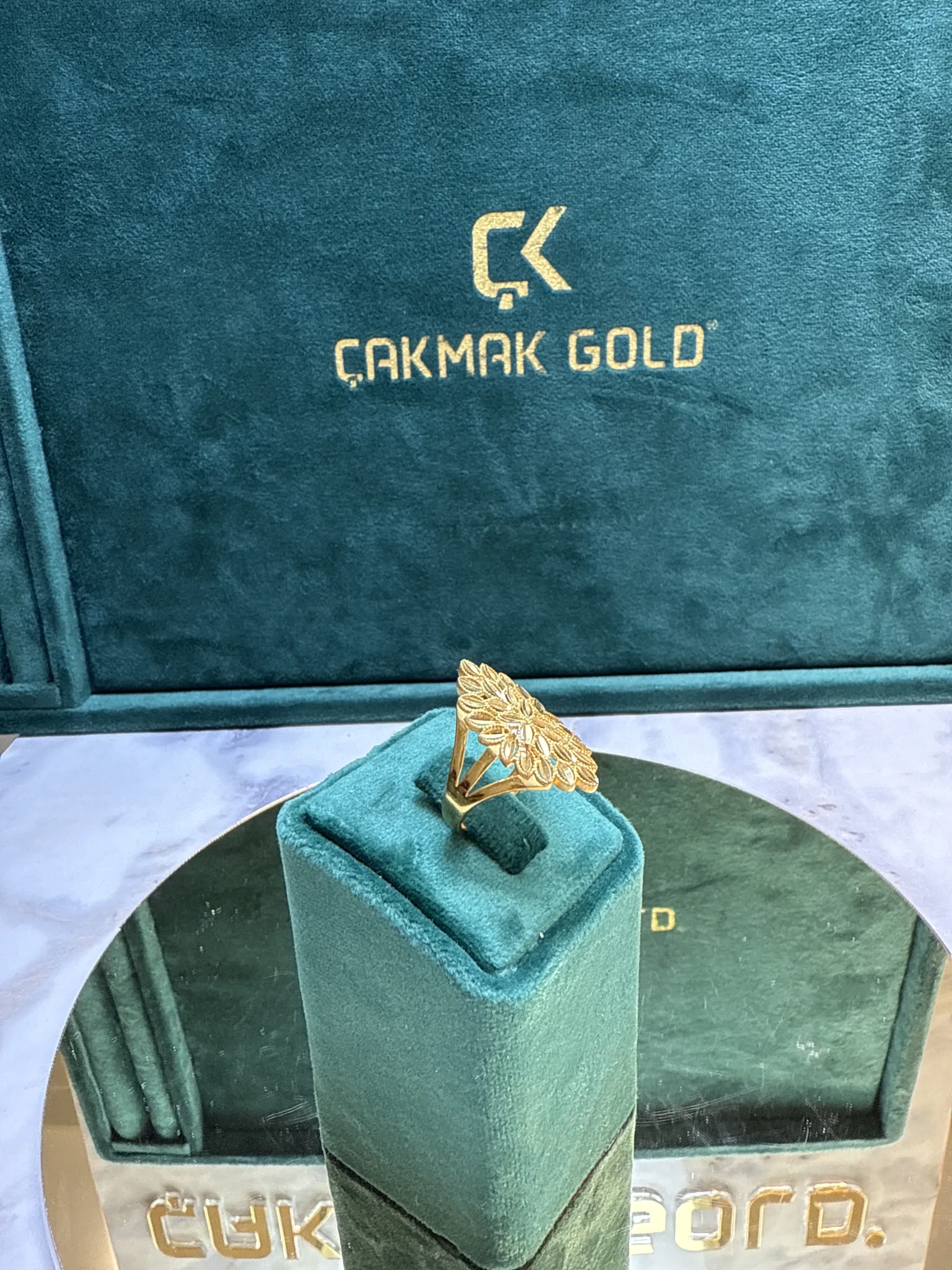 CİLALI TASARIM YÜZÜK