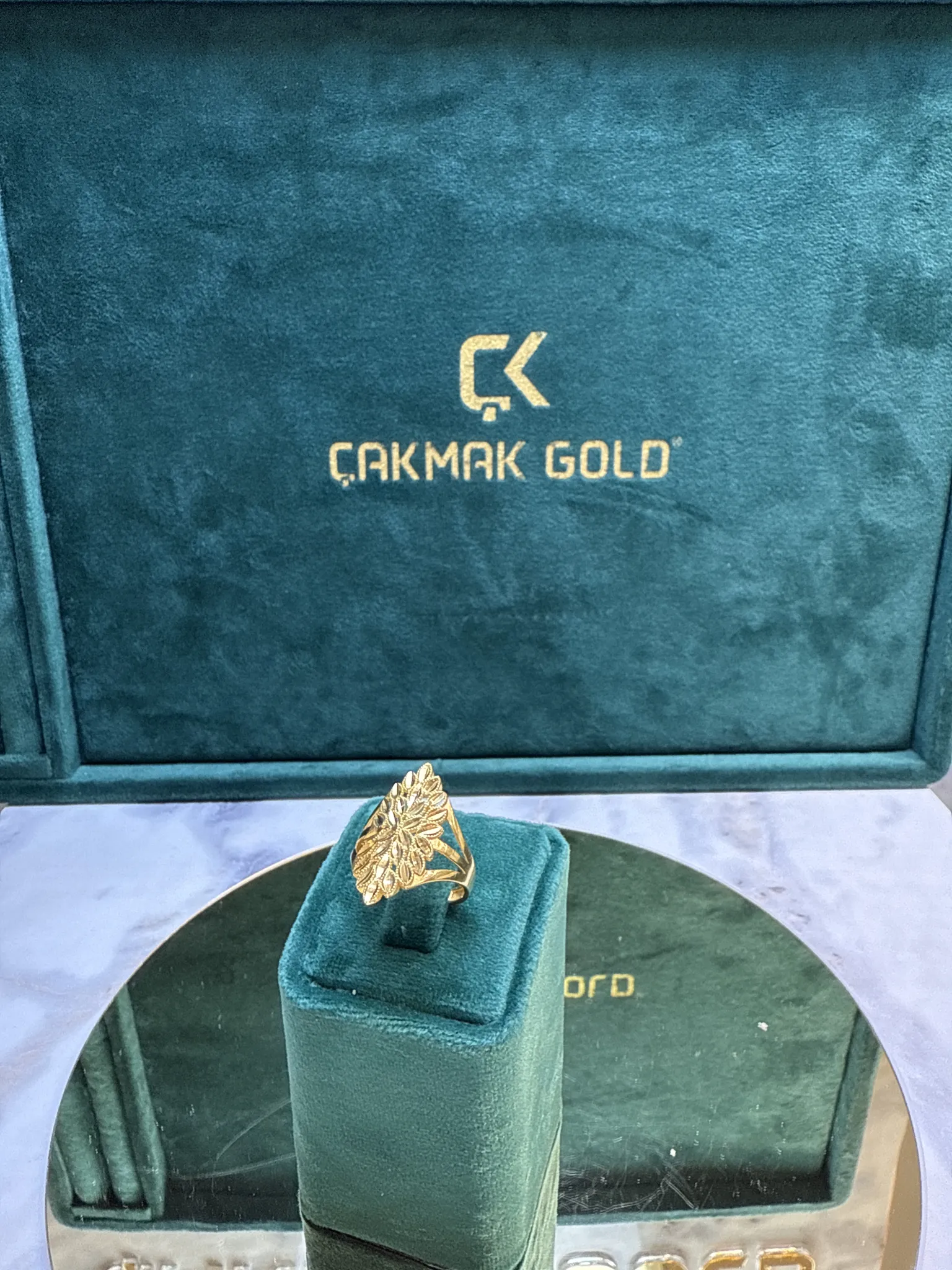 CİLALI TASARIM YÜZÜK