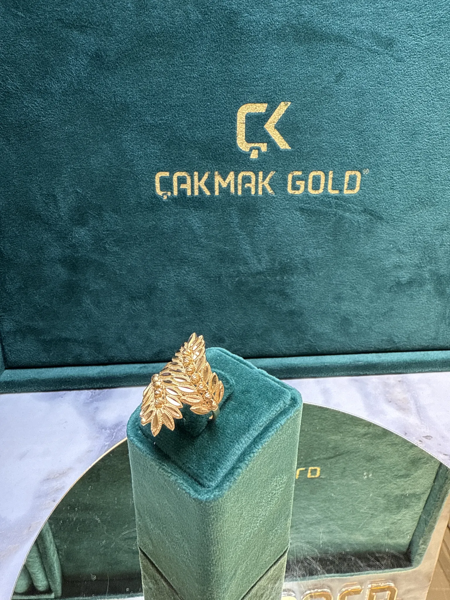 DAL MODEL CİLALI YÜZÜK MODELİ