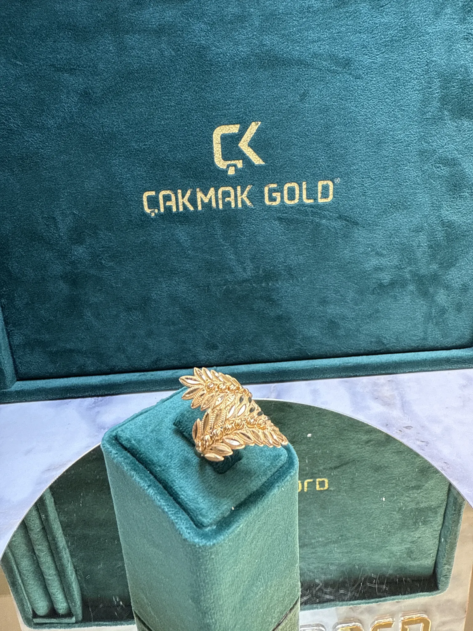 DAL MODEL CİLALI YÜZÜK MODELİ