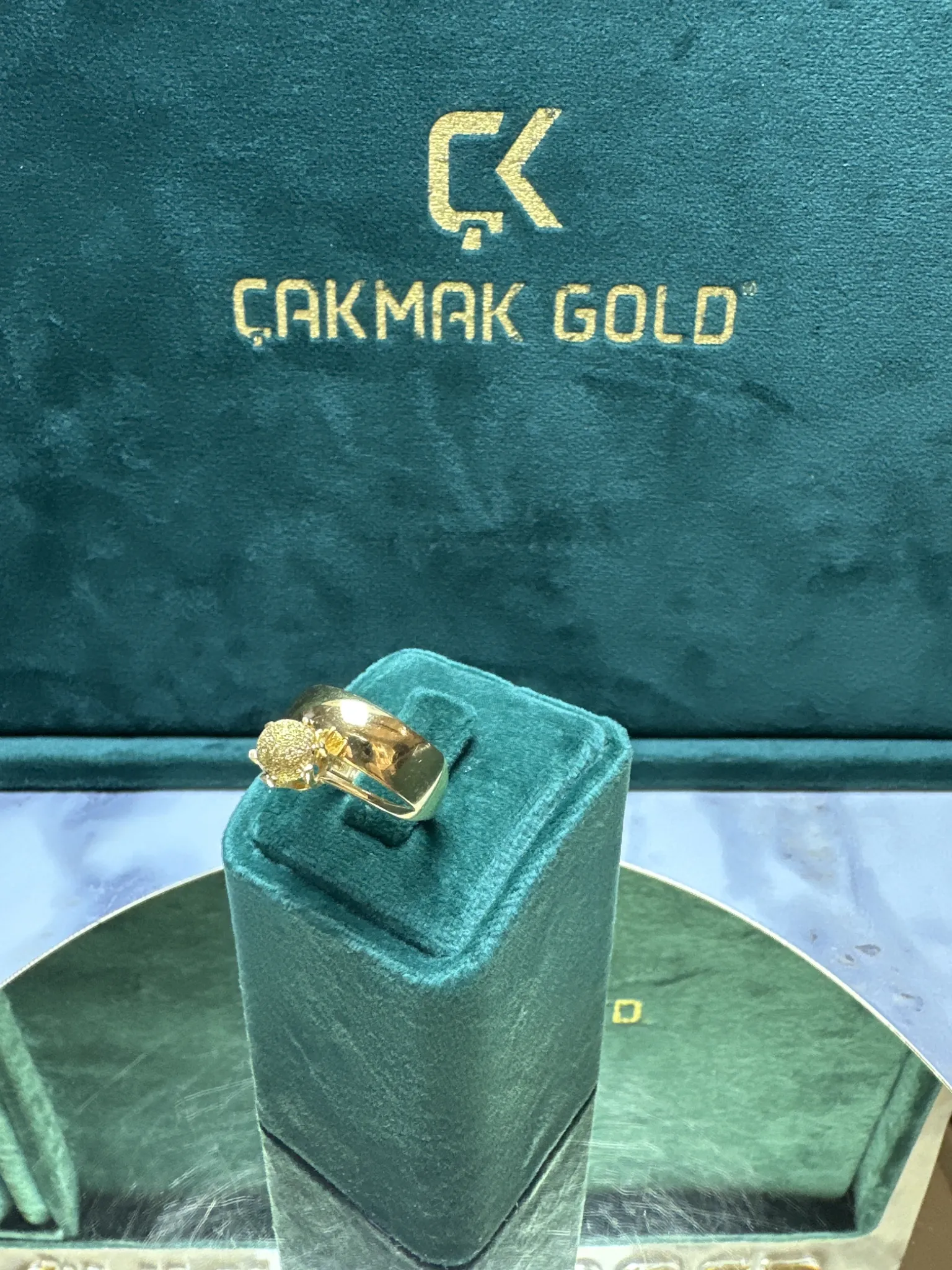 TEK TAŞ DORİKALI ALYANS YÜZÜK