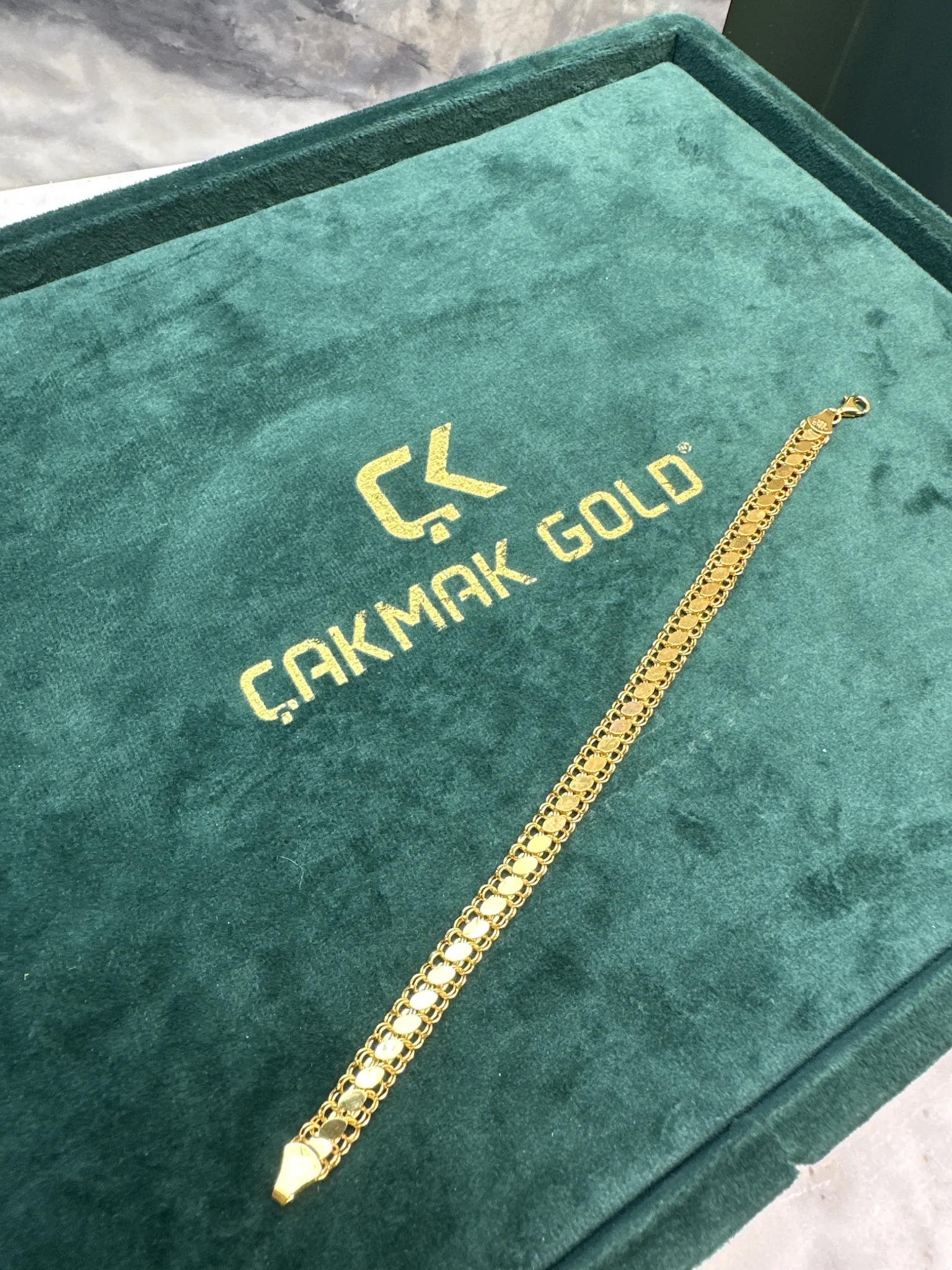 ÖZEL TASARIM PULLU BİLEKLİK