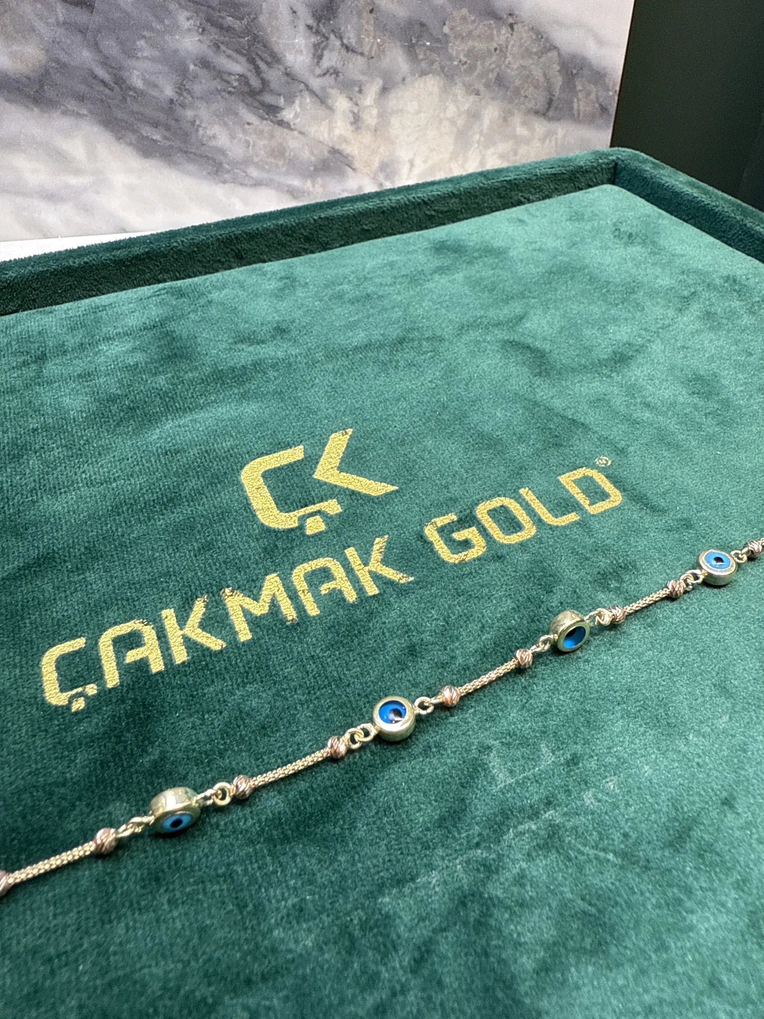 DORİKALI NAZARBONCUK BİLEKLİK