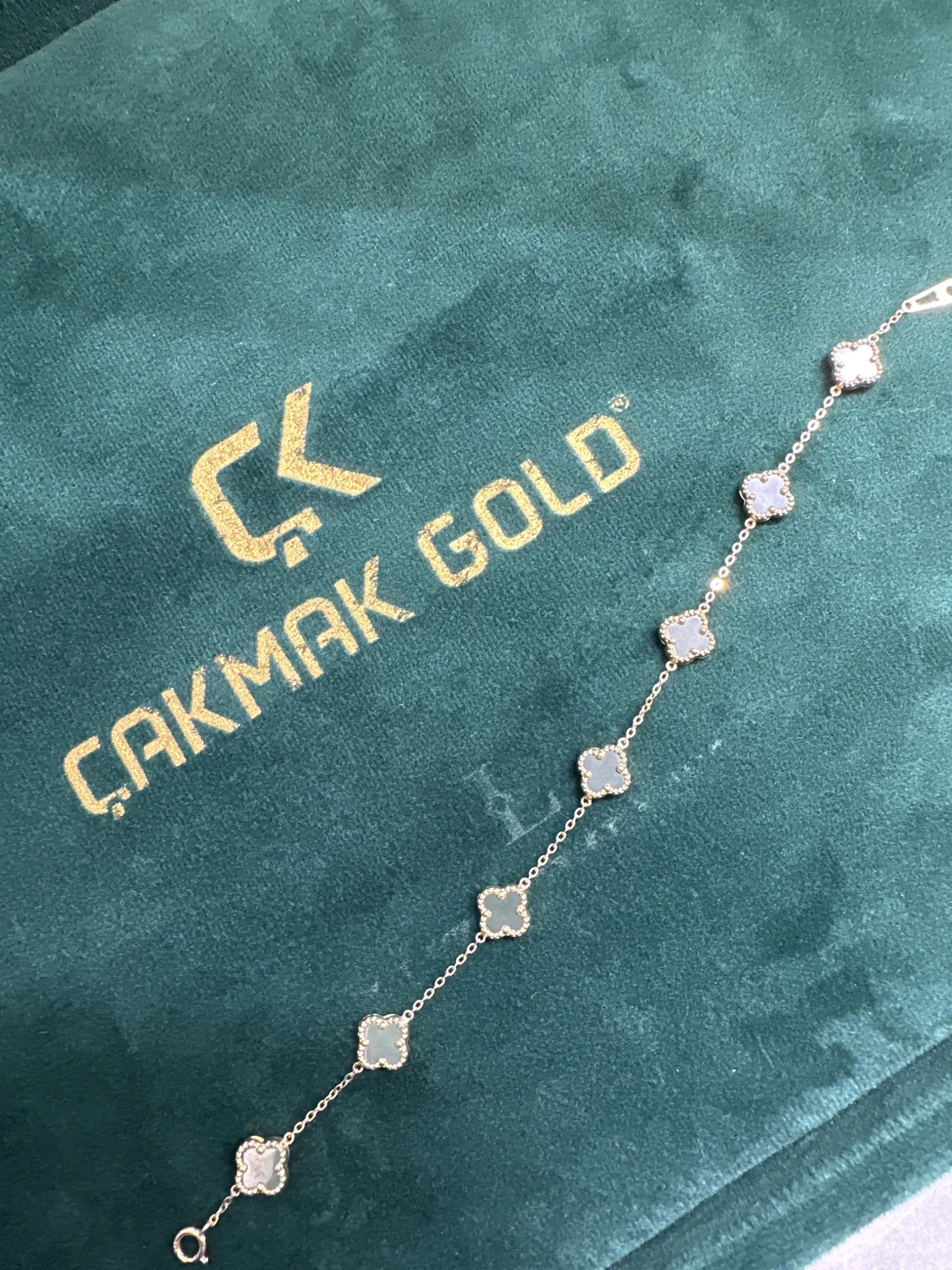 YEŞİL VAN CLEEF BİLEKLİK