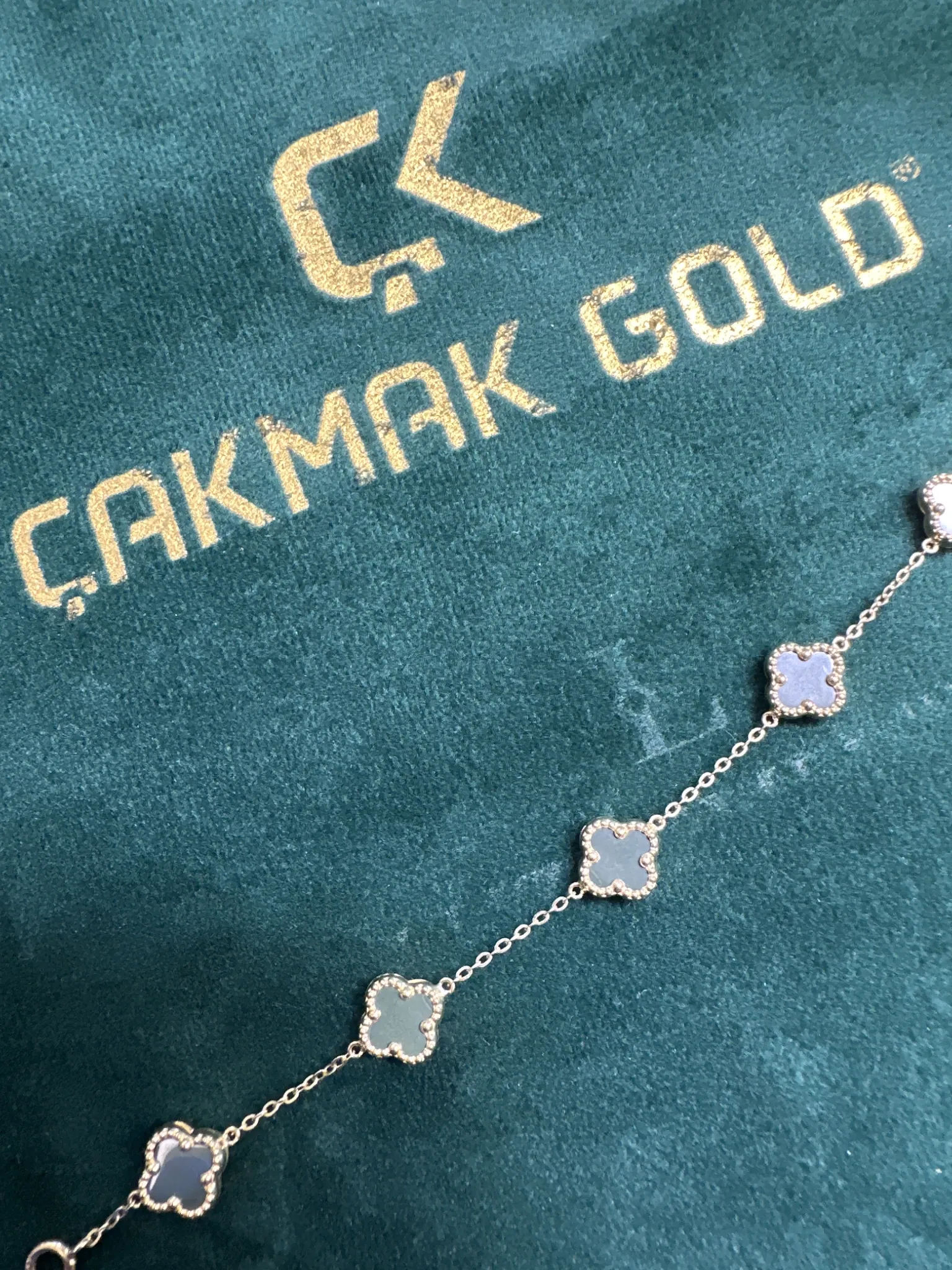 YEŞİL VAN CLEEF BİLEKLİK