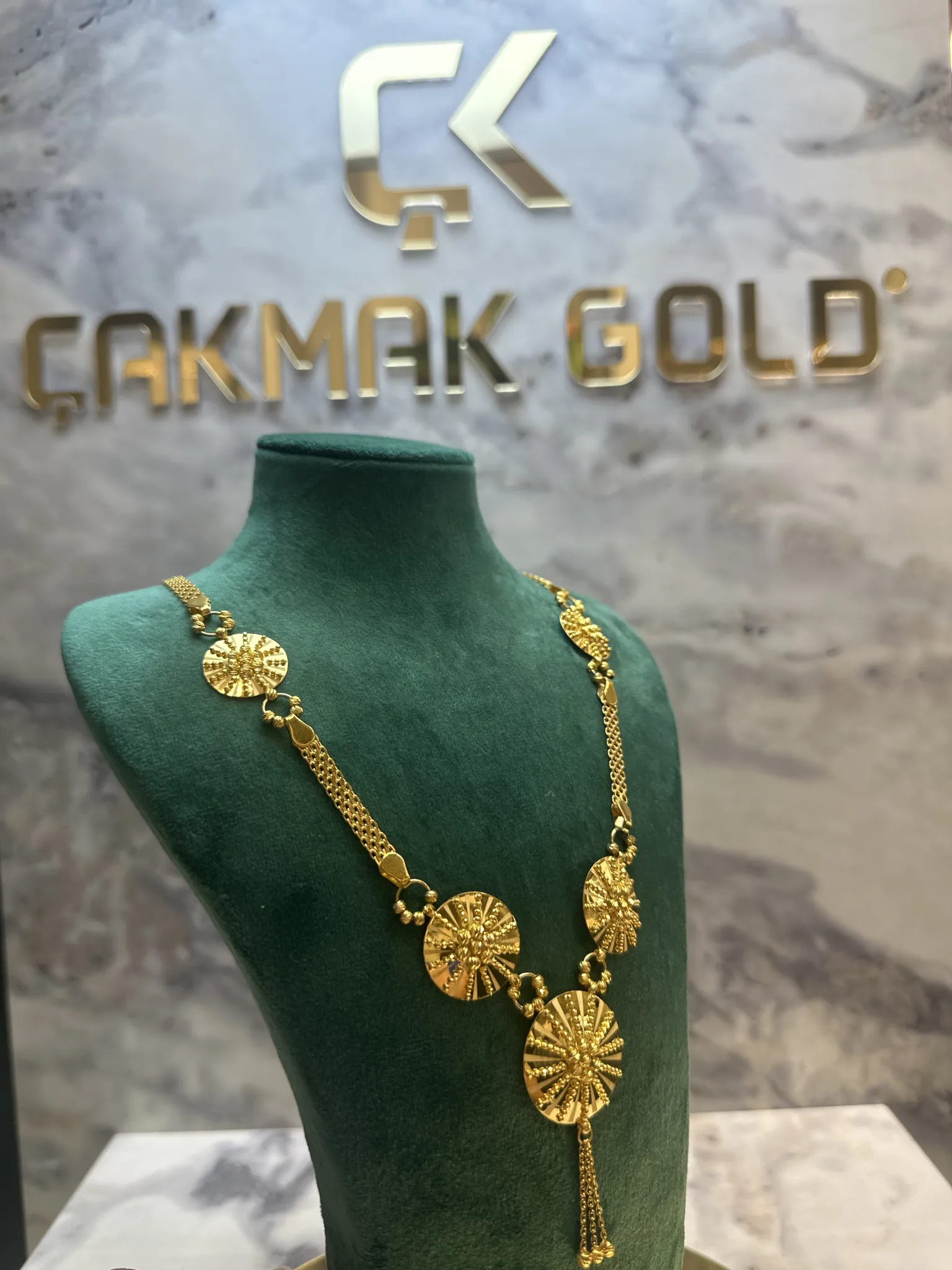 DORİKALI TASARIM KOLYE 