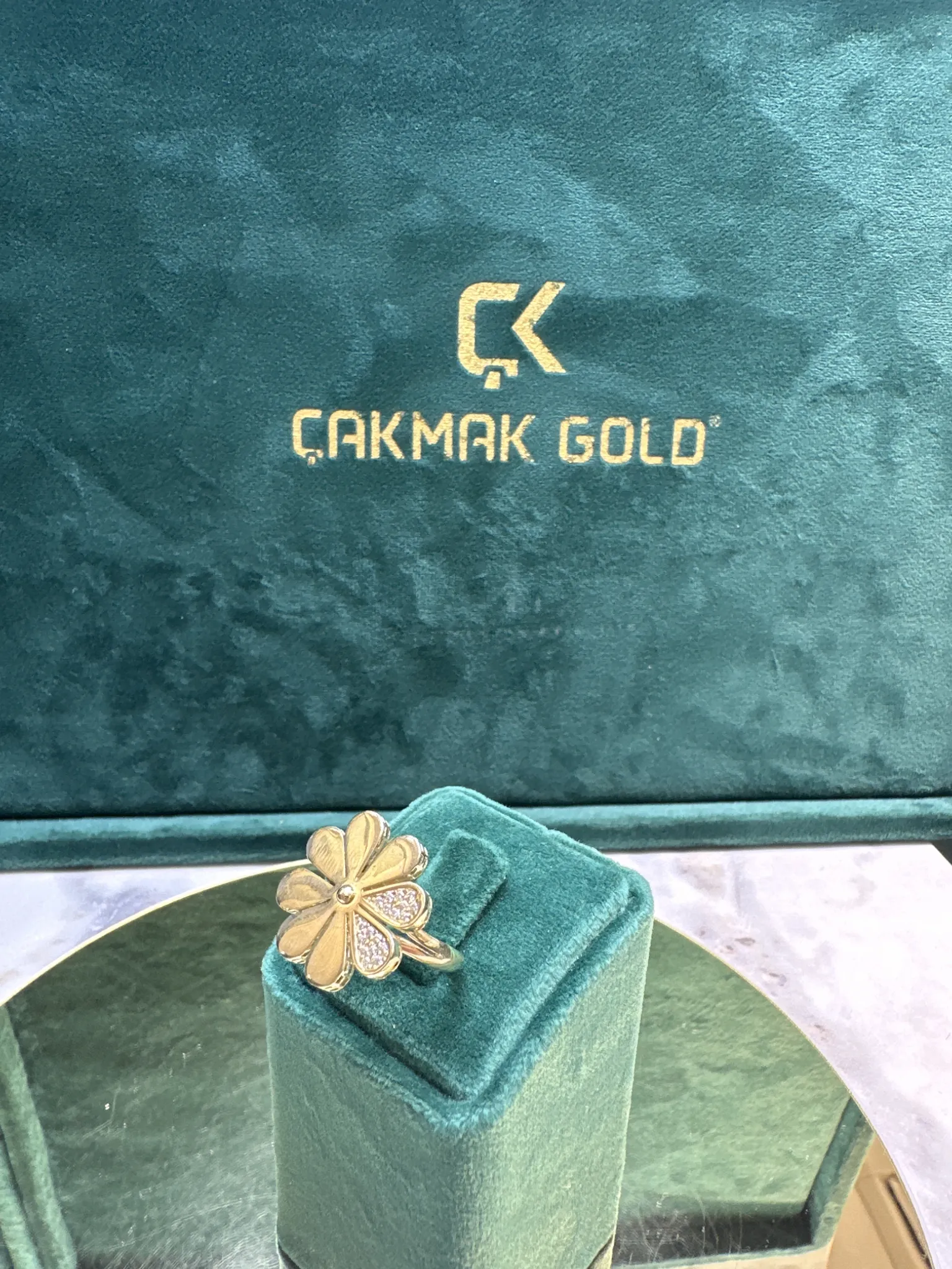 ÇİÇEK MODEL YÜZÜK
