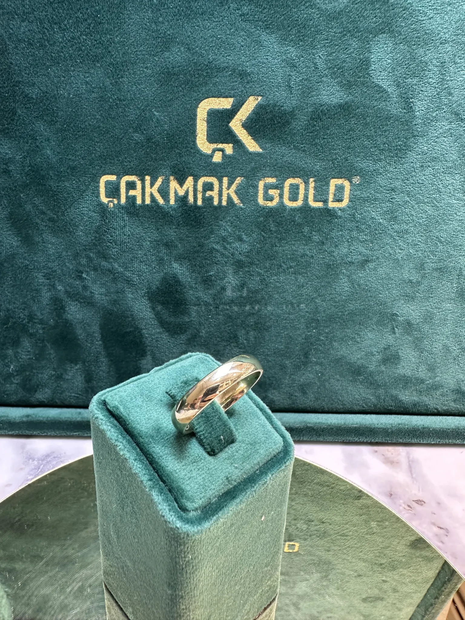 BOMBELİ ALYANS YÜZÜK