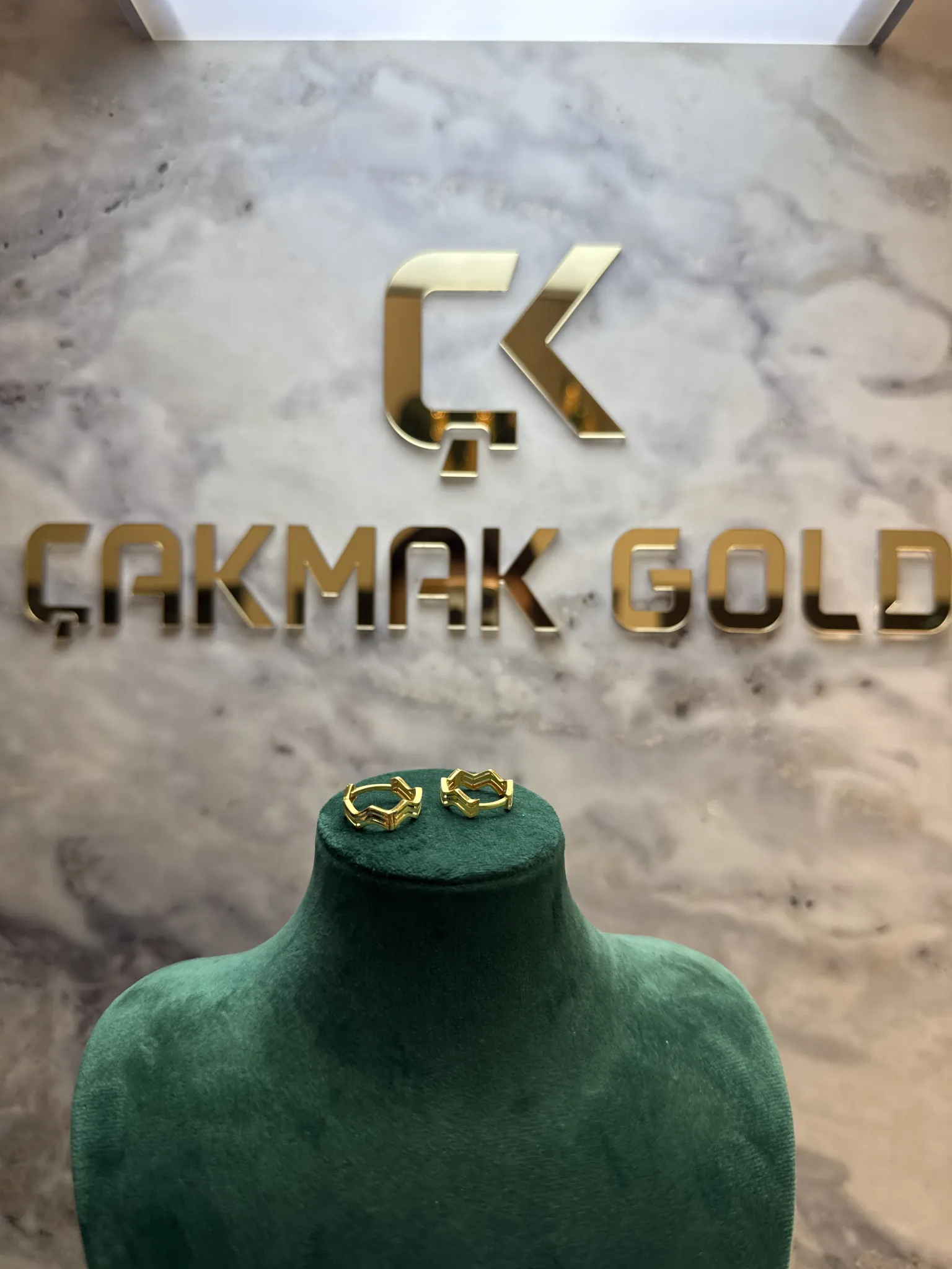 Zikzak Model Küpe
