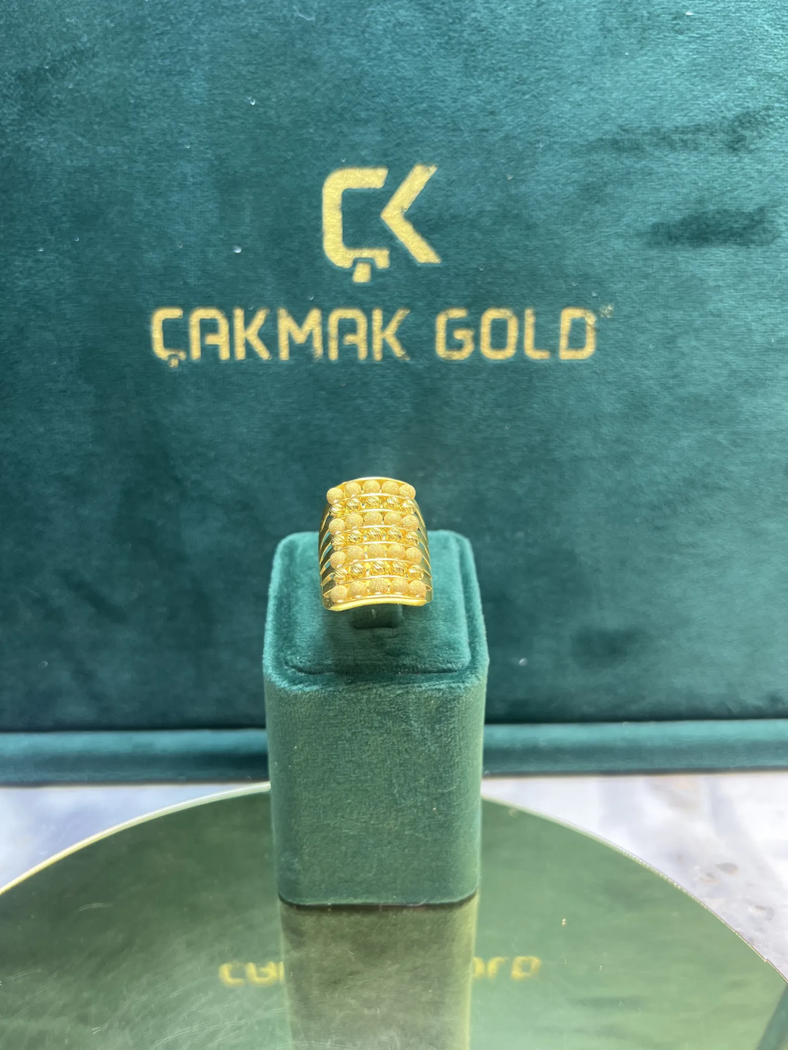 DORİKALI KABURGA MODEL YÜZÜK