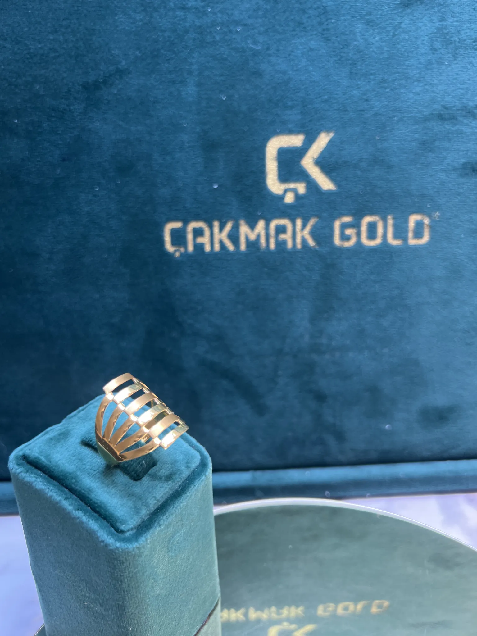 6SIRALI KABURGA MODEL YÜZÜK