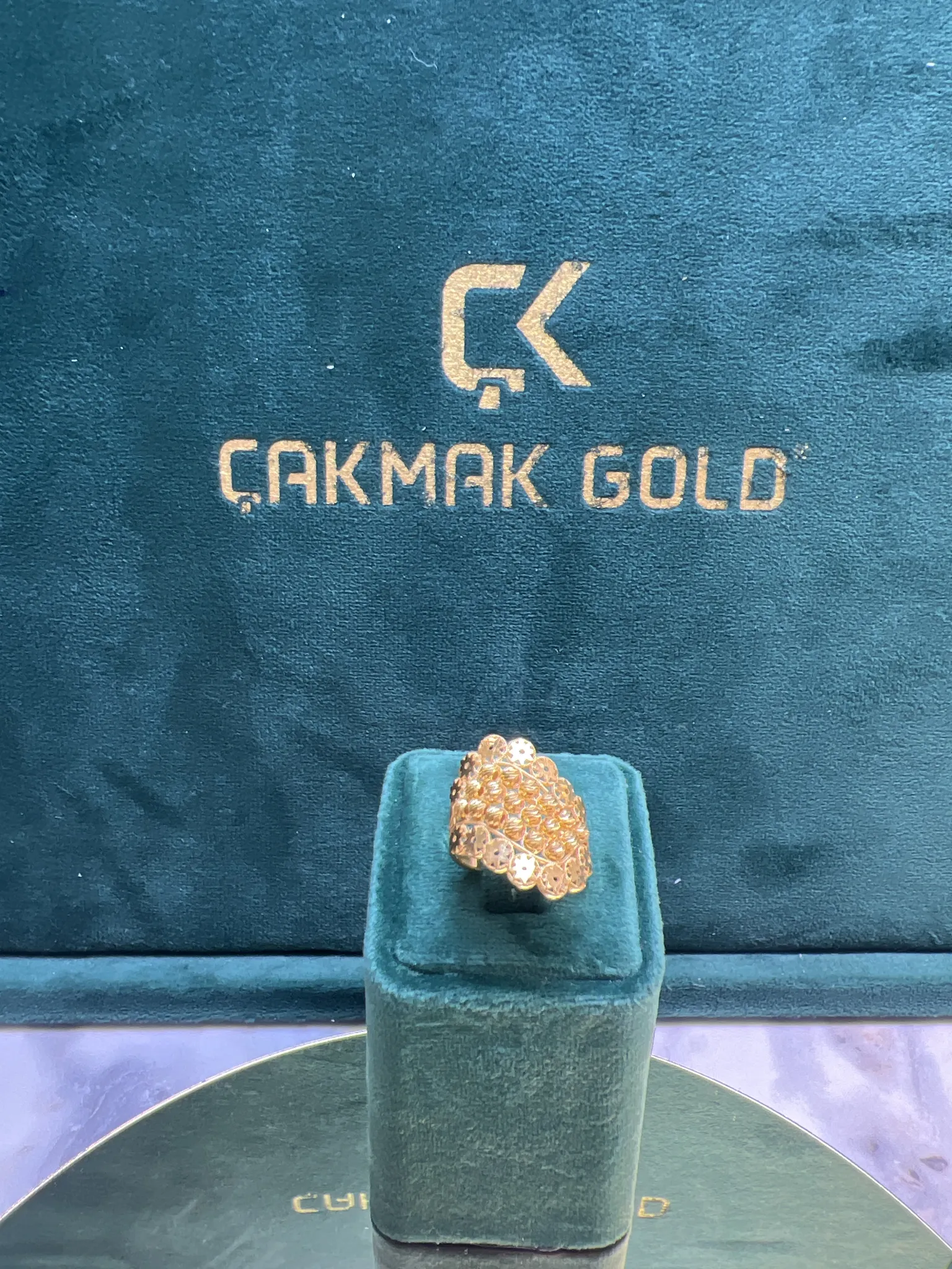 DORİKALI TASARIM YÜZÜK