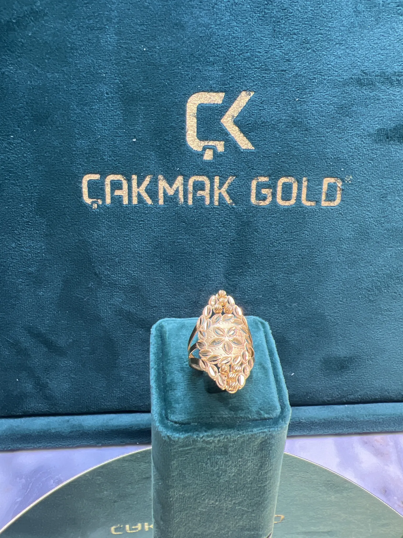 DORİKALI TASARIM YÜZÜK