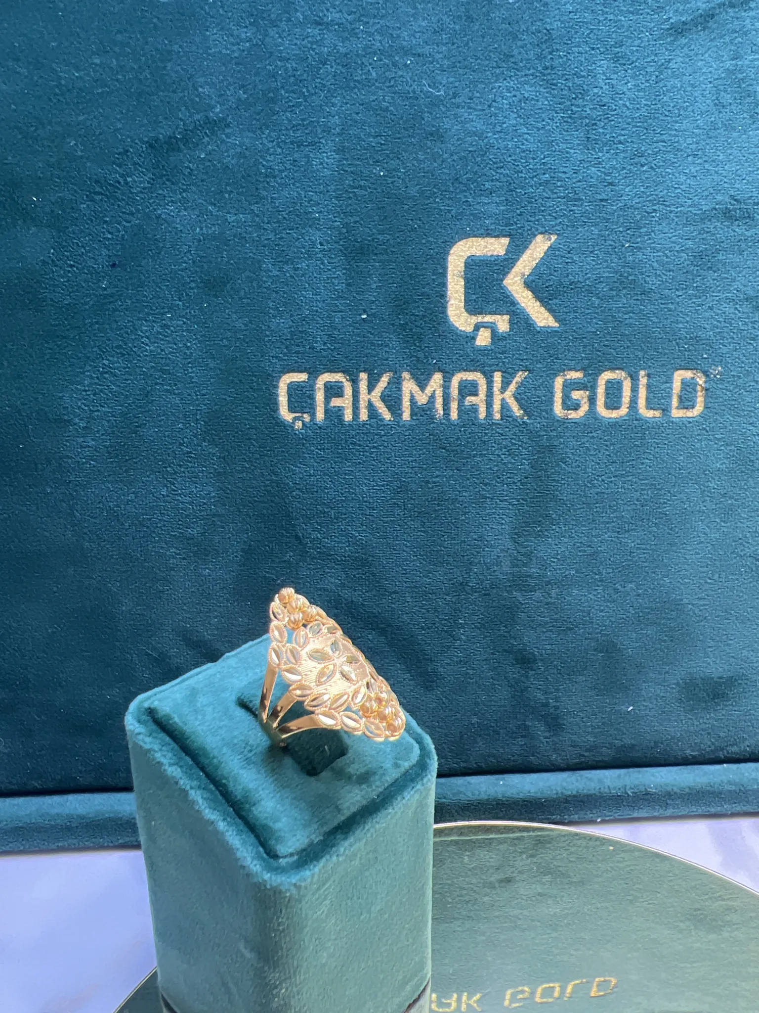 DORİKALI TASARIM YÜZÜK