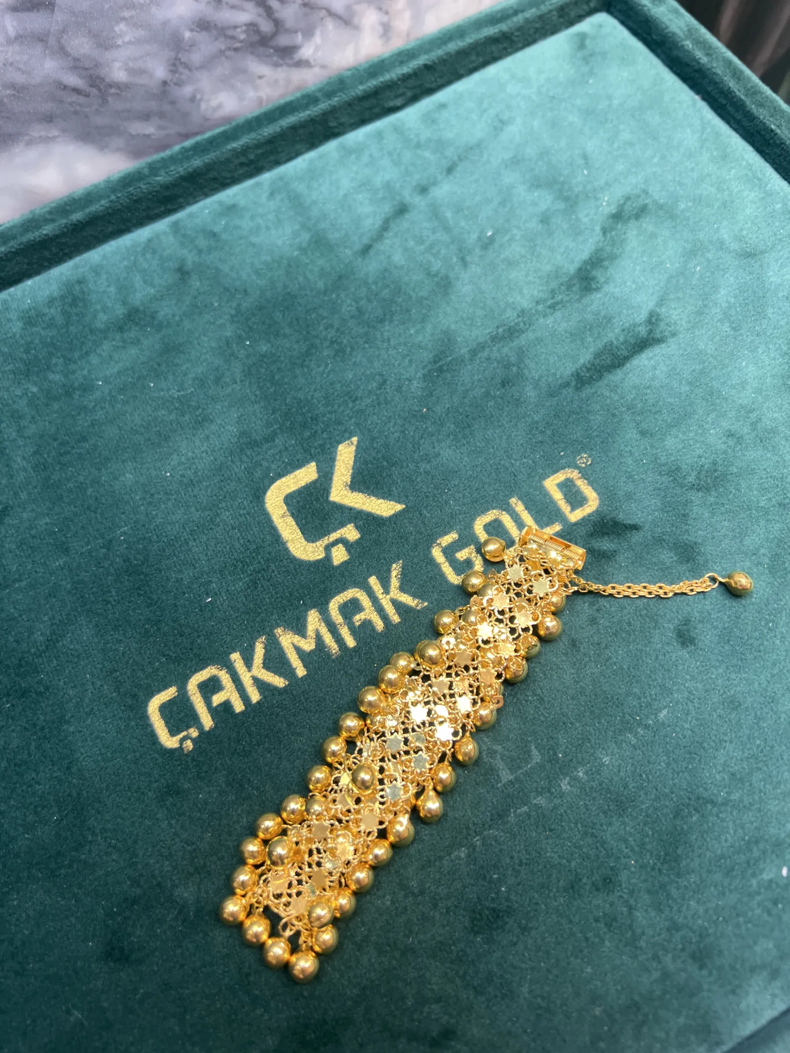ÇİFT SIRALI KİŞNİŞLİ BİLEKLİK 