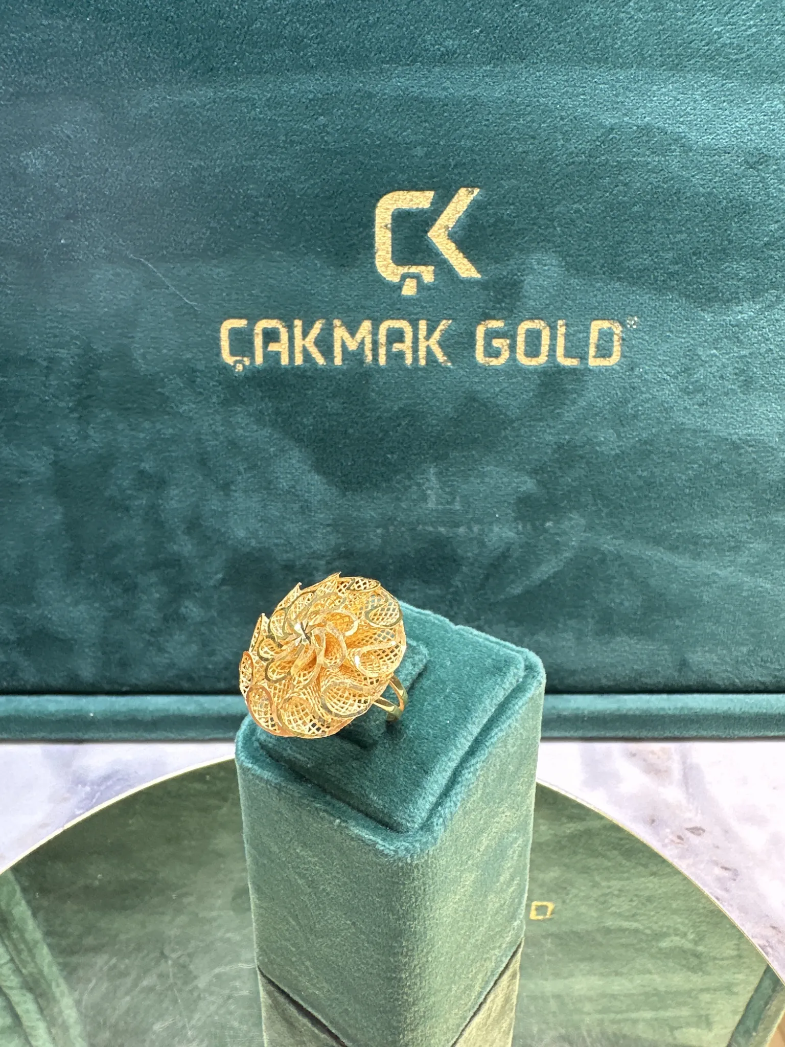 ÇİÇEK MODEL YÜZÜK