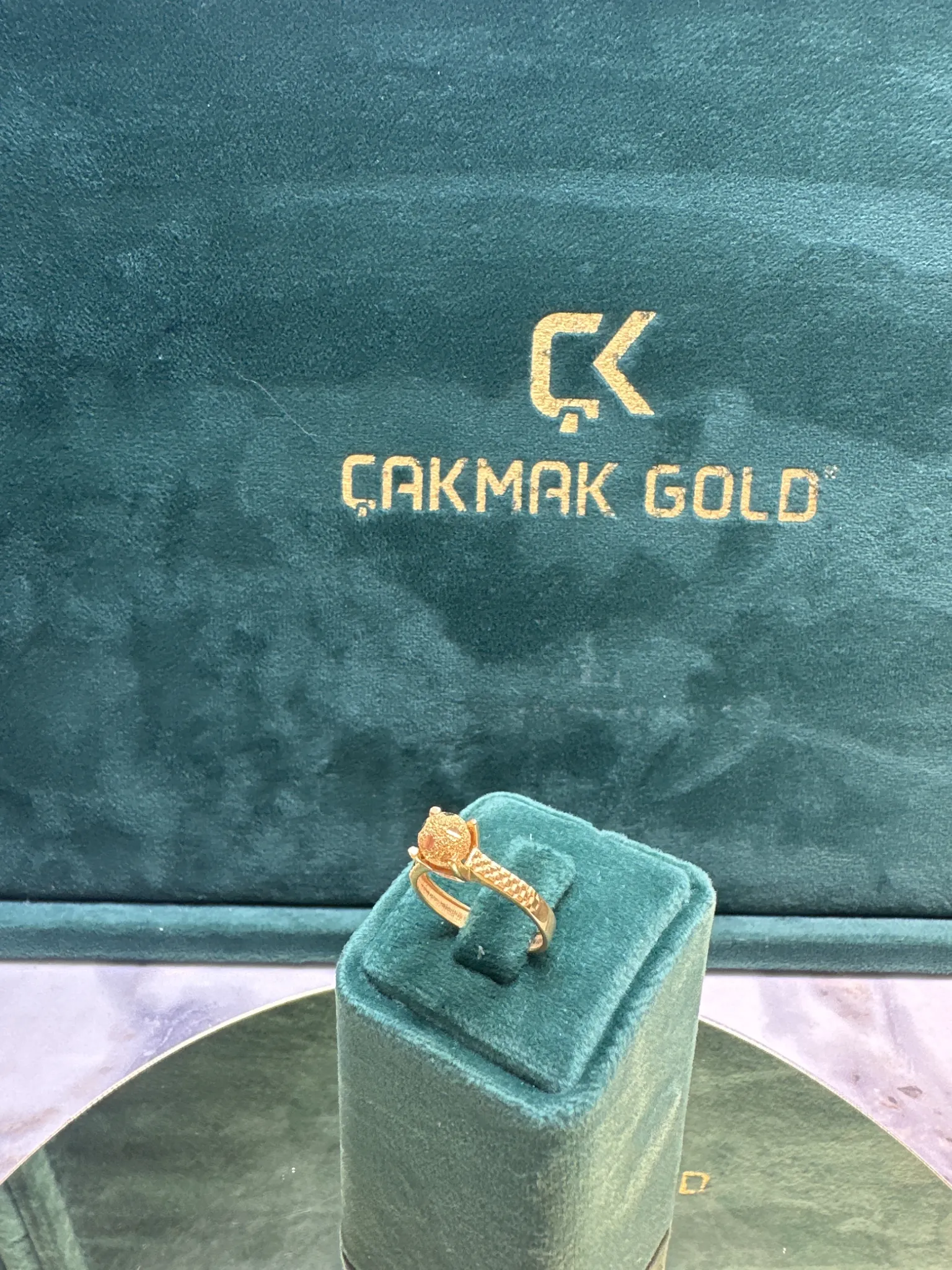 DORİKA TEK TAŞ YÜZÜK