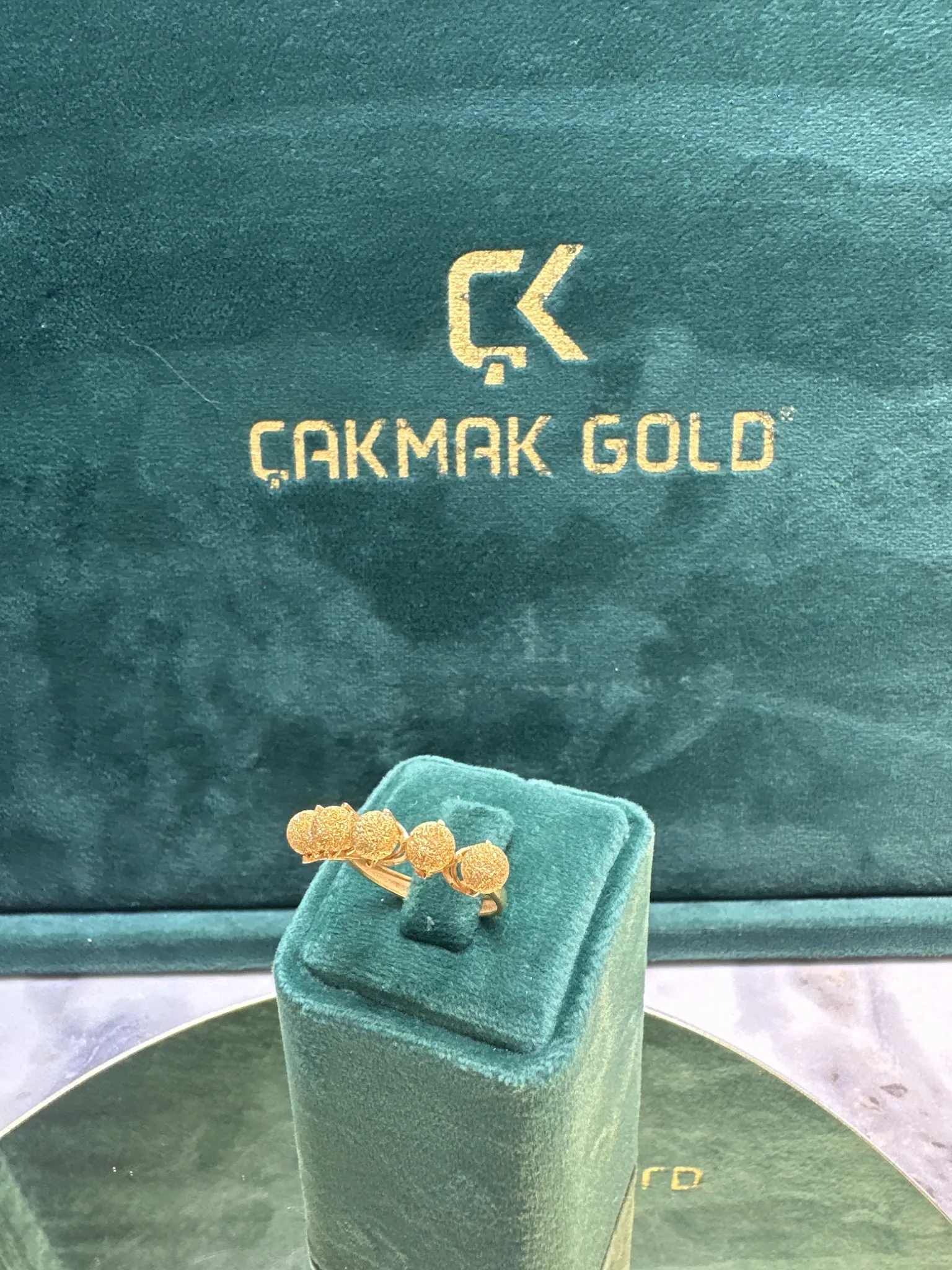 DORİKA BEŞ TAŞ YÜZÜK