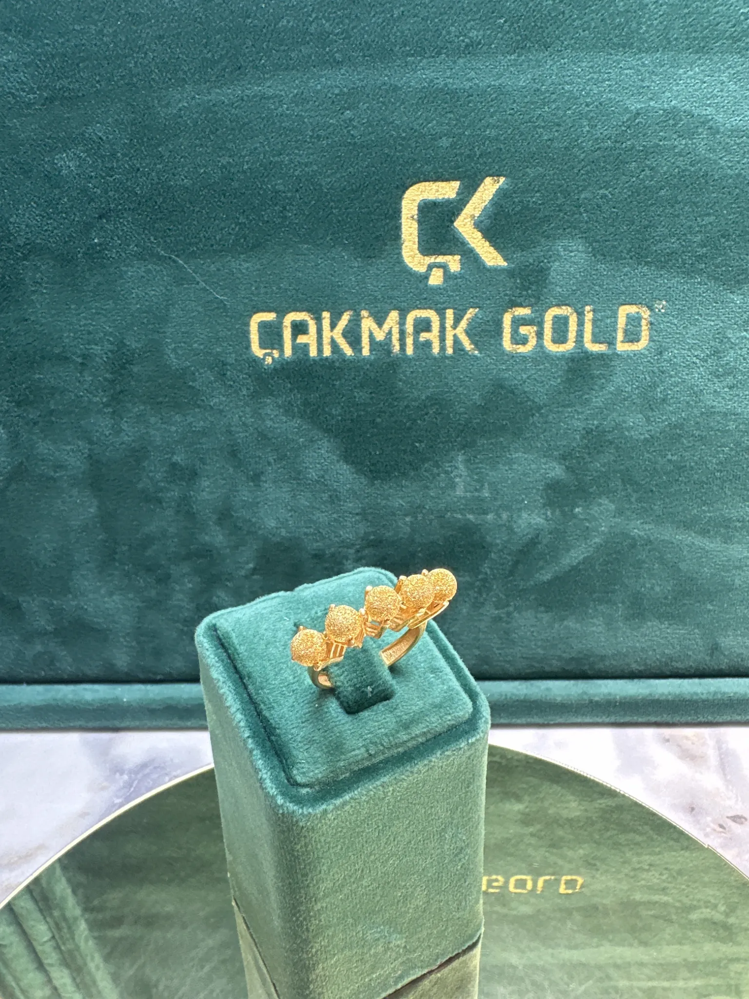 DORİKA BEŞ TAŞ YÜZÜK