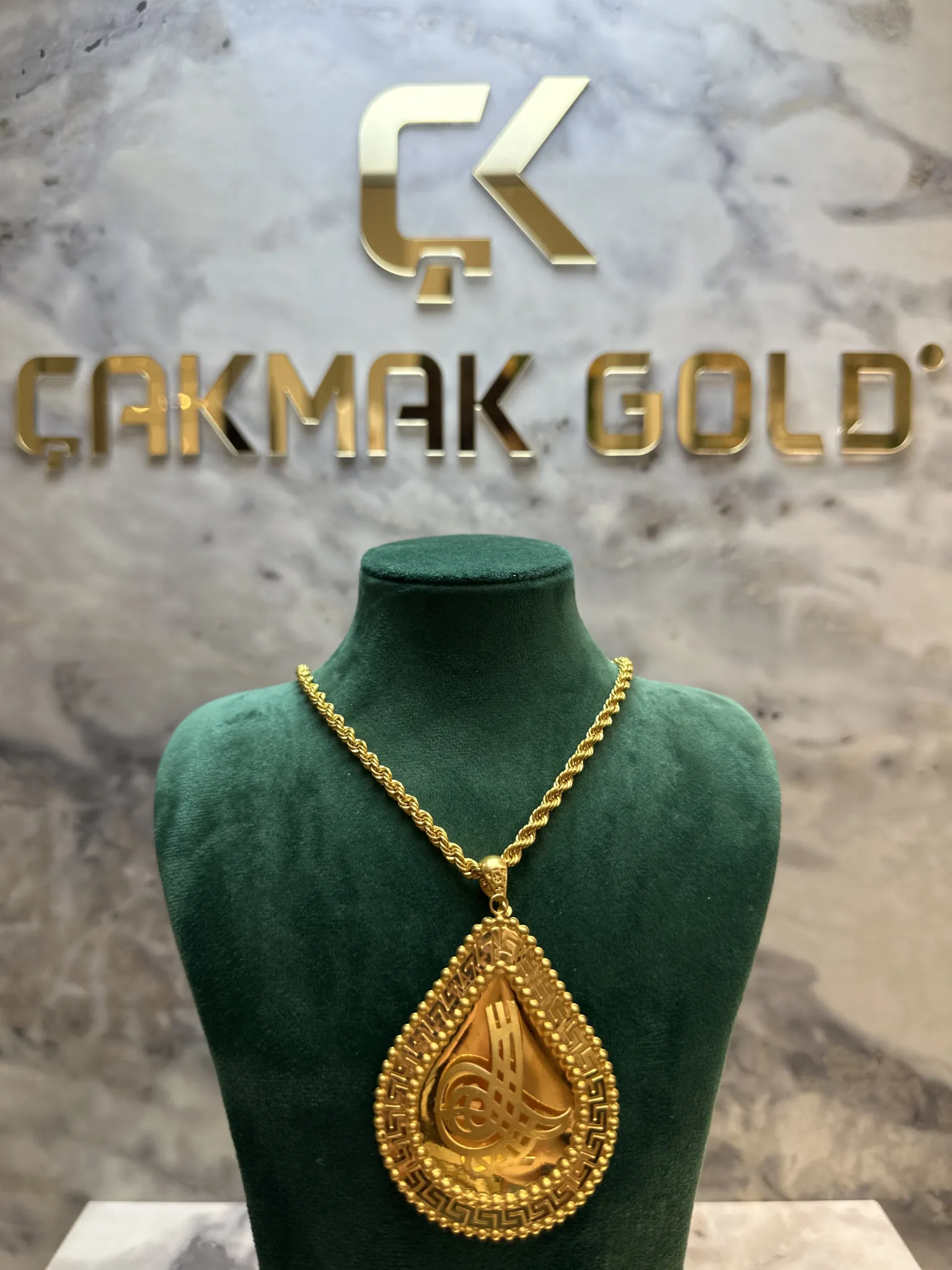 TUĞRA KOLYE UCU
