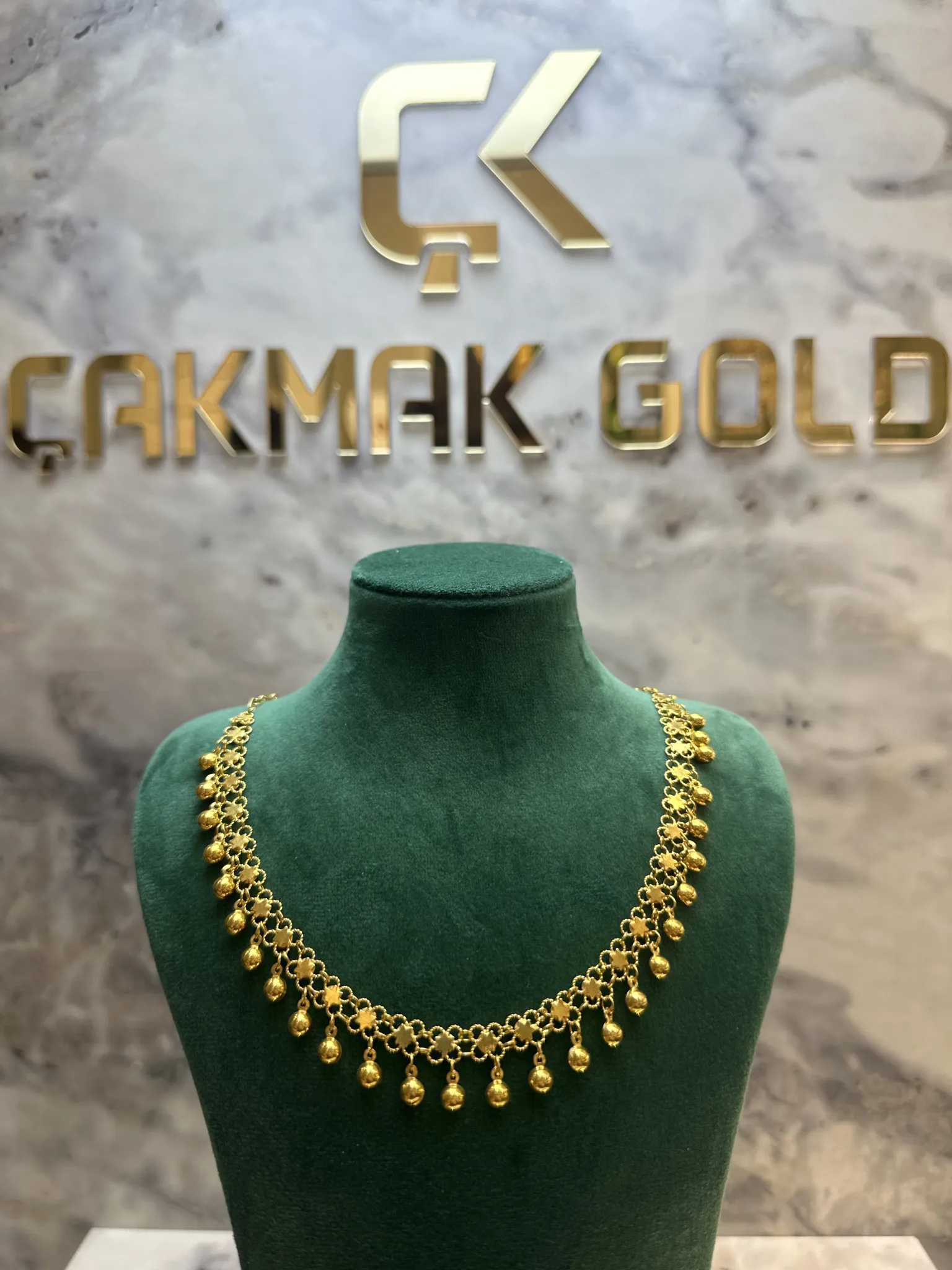 TEK SIRALI KİŞNİŞ KOLYE
