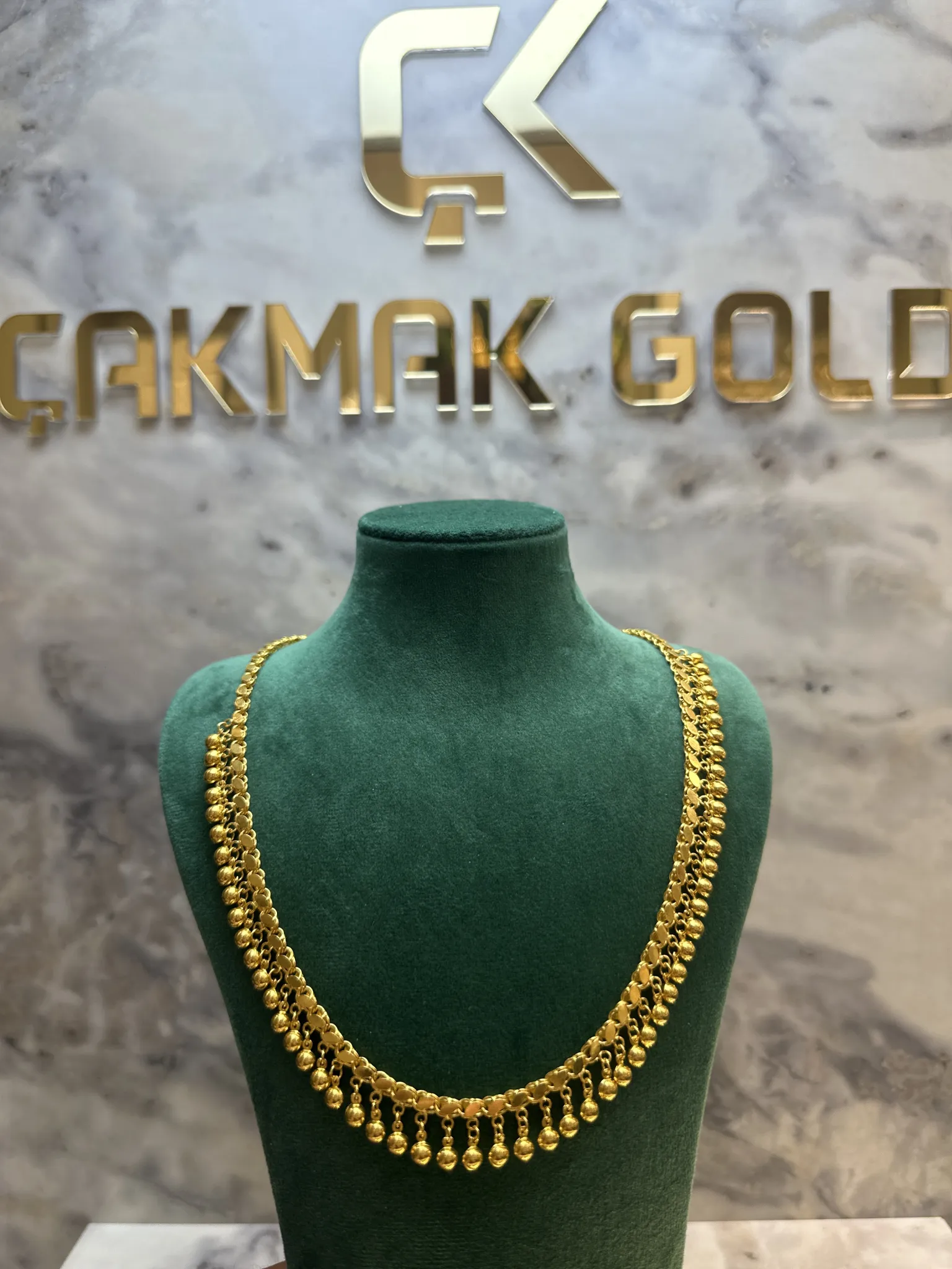 TEK SIRALI KİŞNİŞ KOLYE
