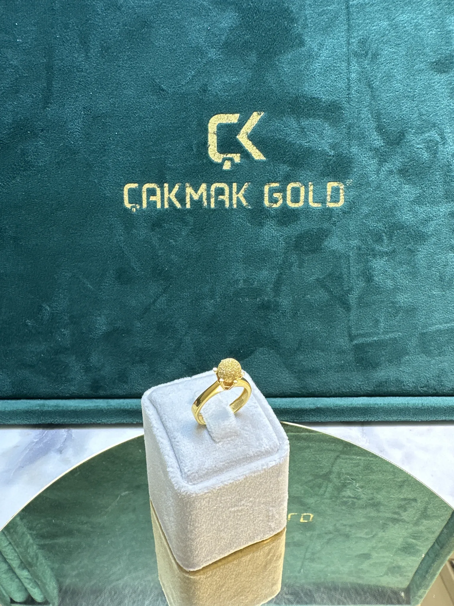 DORİKALI TEK TAŞ YÜZÜK