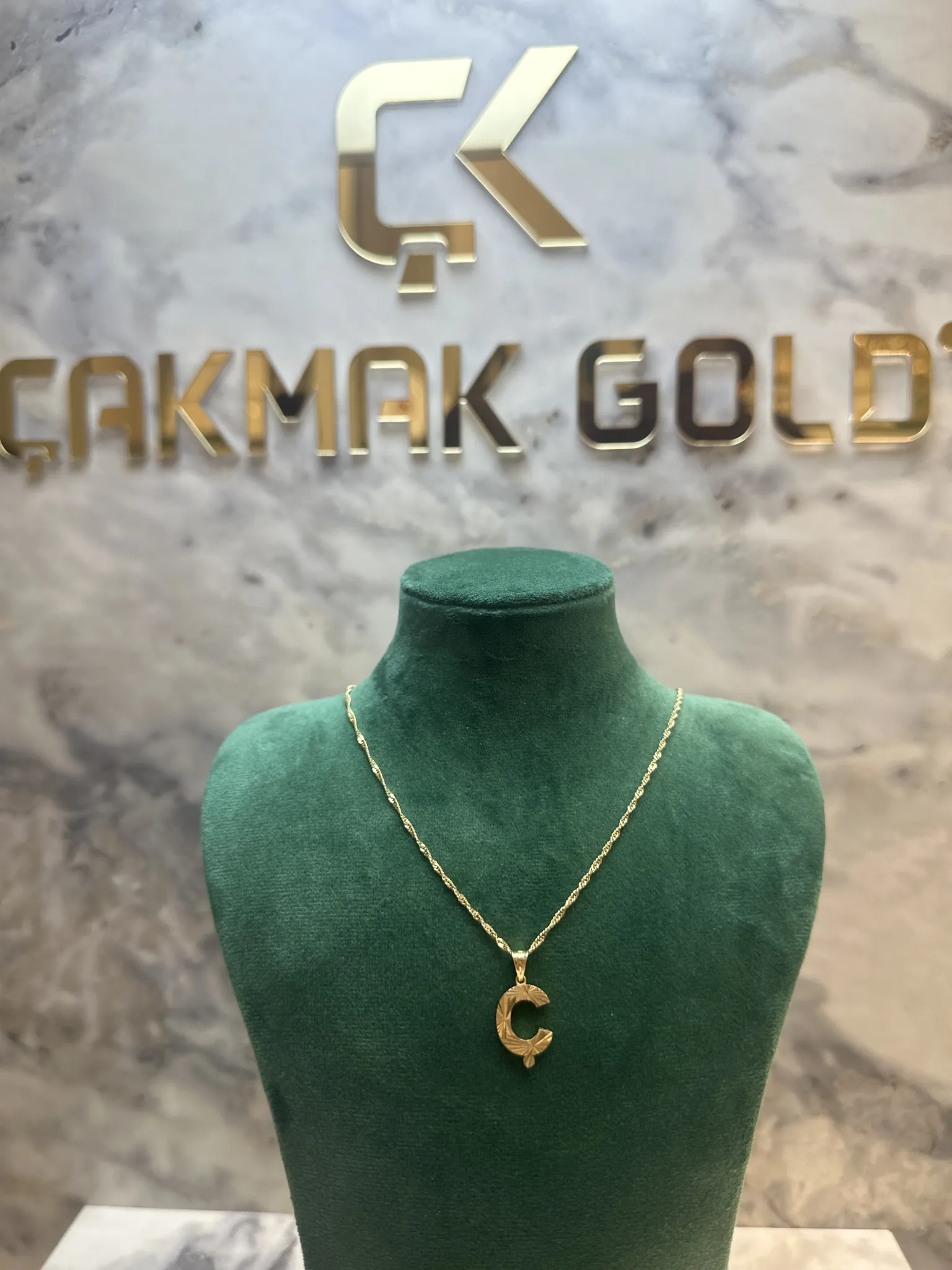 Ç HARFLİ KOLYE UCU