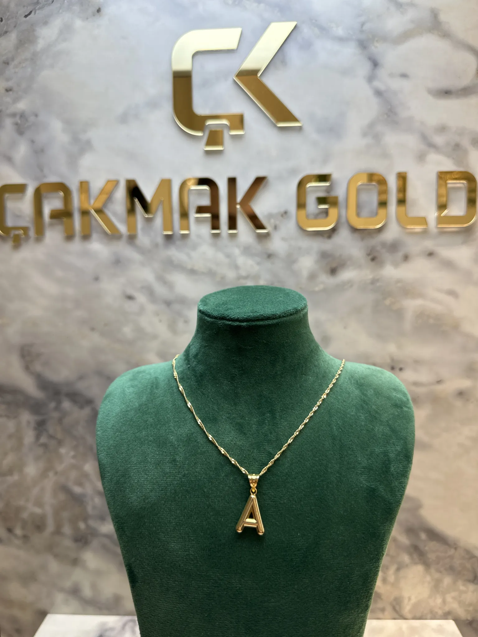 A HARFLİ KOLYE UCU