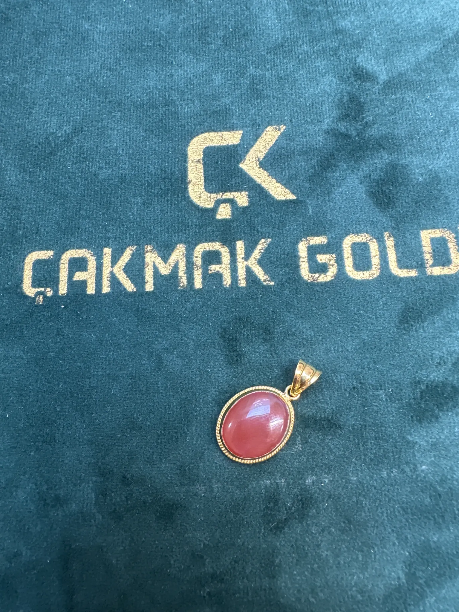 AKİK TAŞLI KOLYE UCU