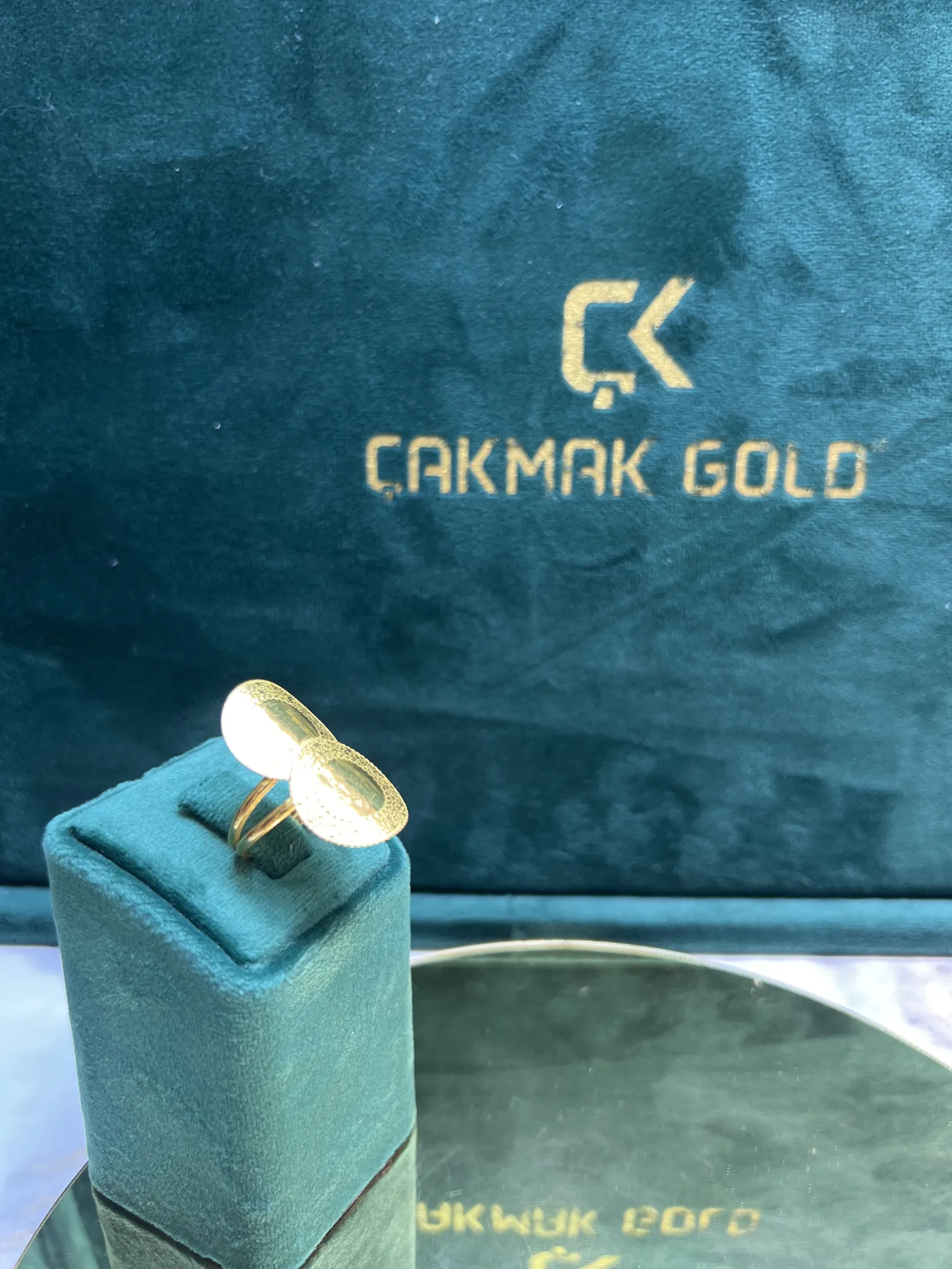 ÇİFT ÇEYREKLİ YÜZÜK