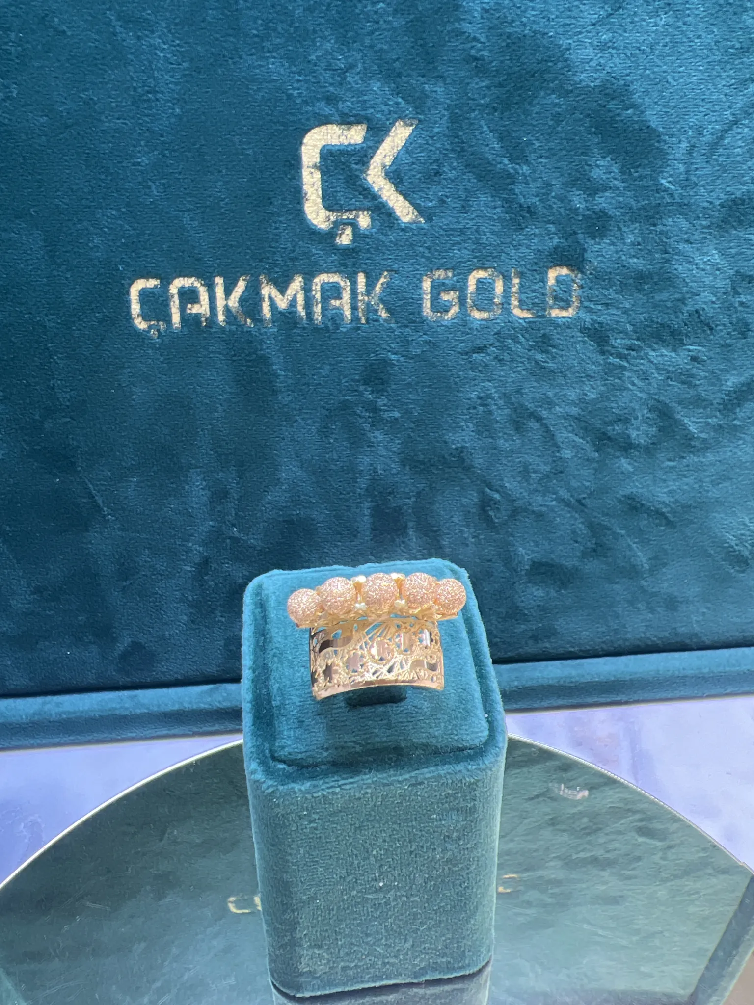 5 DORİKALI TASARIM YÜZÜK