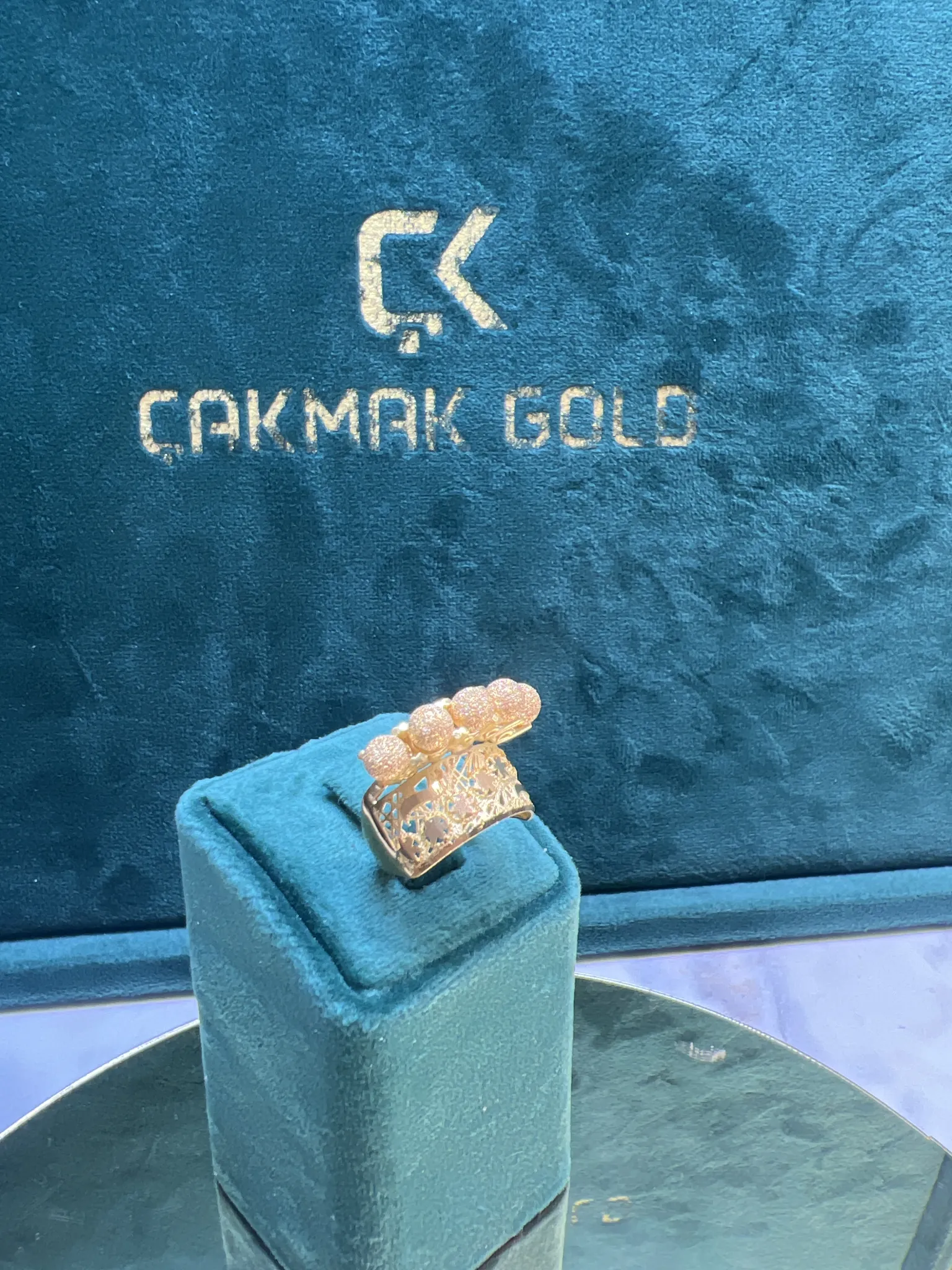 5 DORİKALI TASARIM YÜZÜK