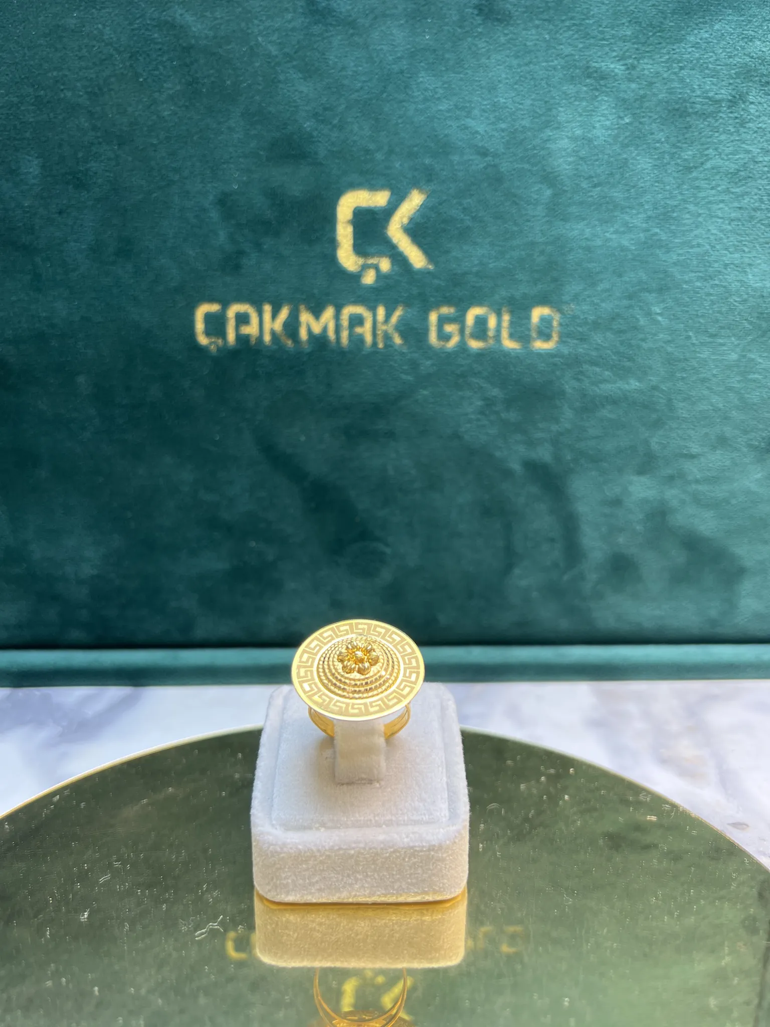 DORİKALI TASARIM YÜZÜK