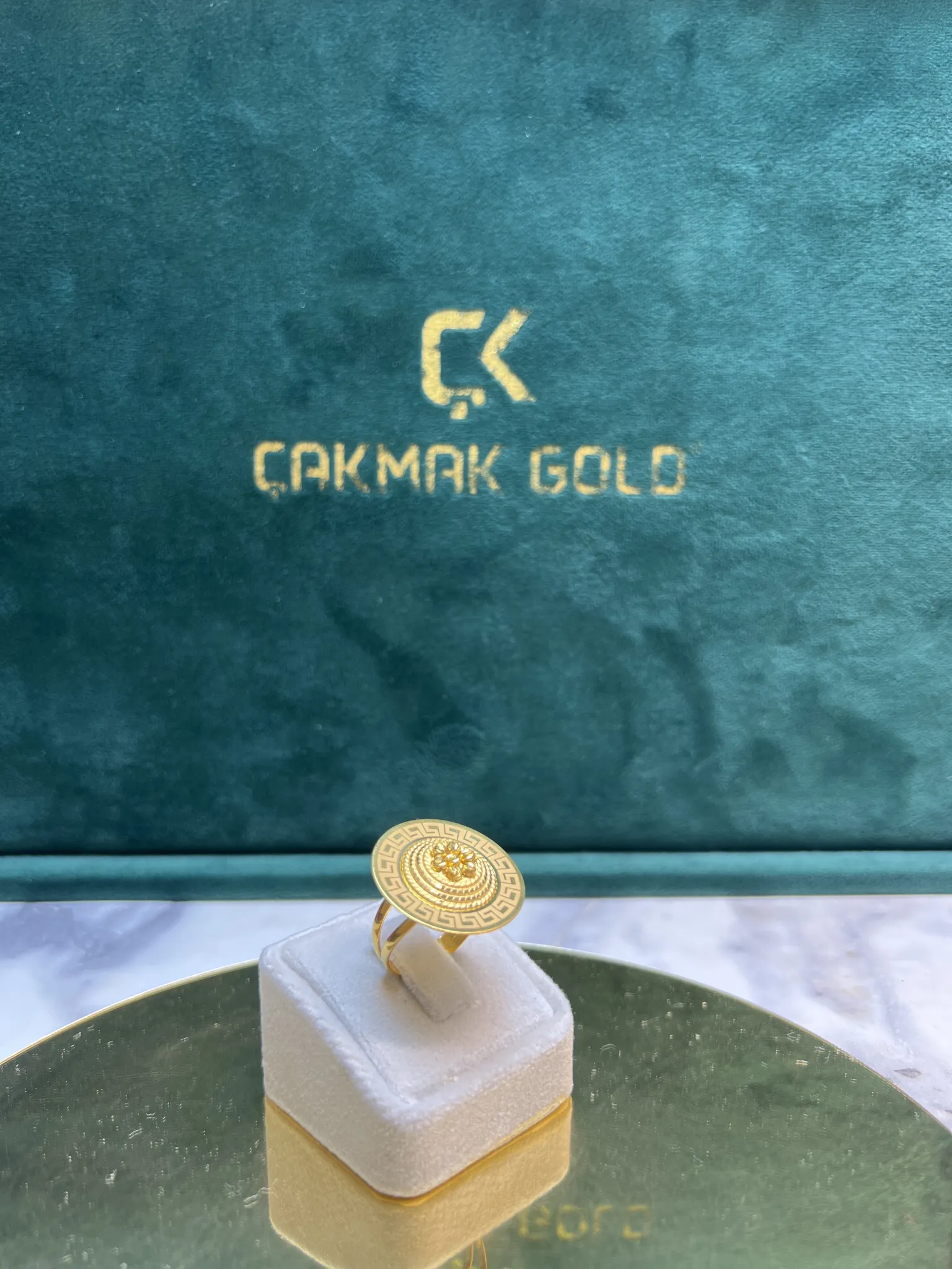 DORİKALI TASARIM YÜZÜK