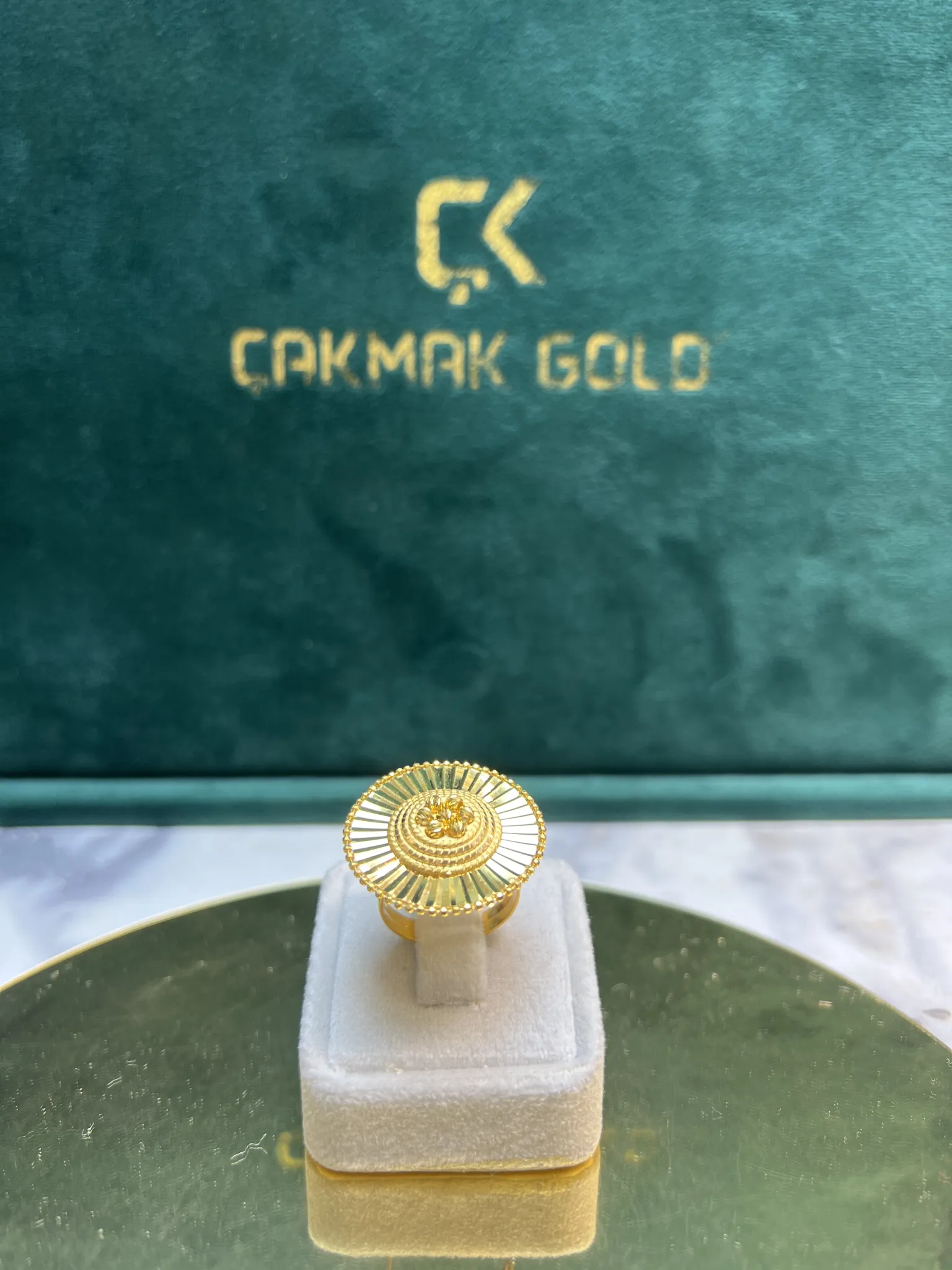 DORİKALI TASARIM YÜZÜK