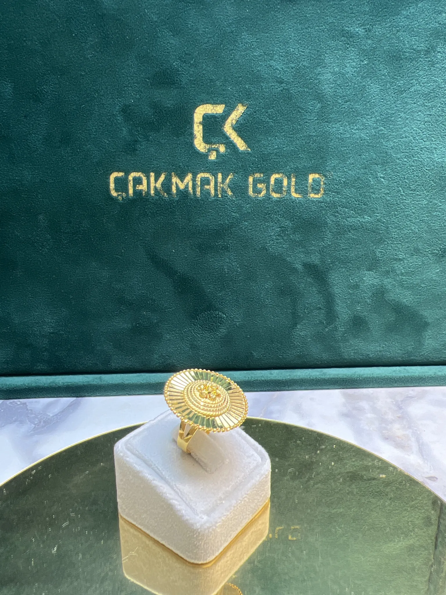 DORİKALI TASARIM YÜZÜK