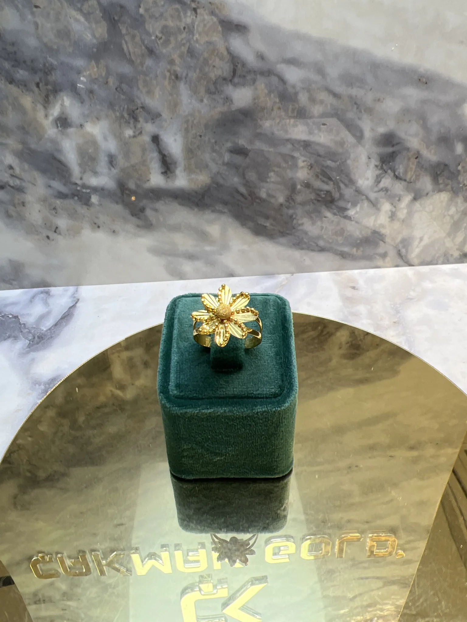 ÇİÇEK TASARIM YÜZÜK