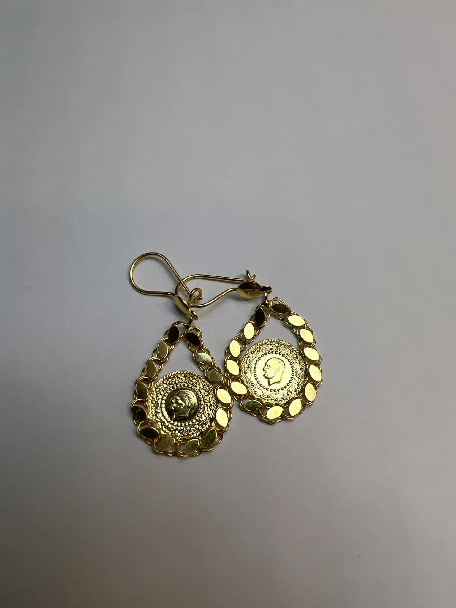 BASKI ÇEYREKLİ KÜPE