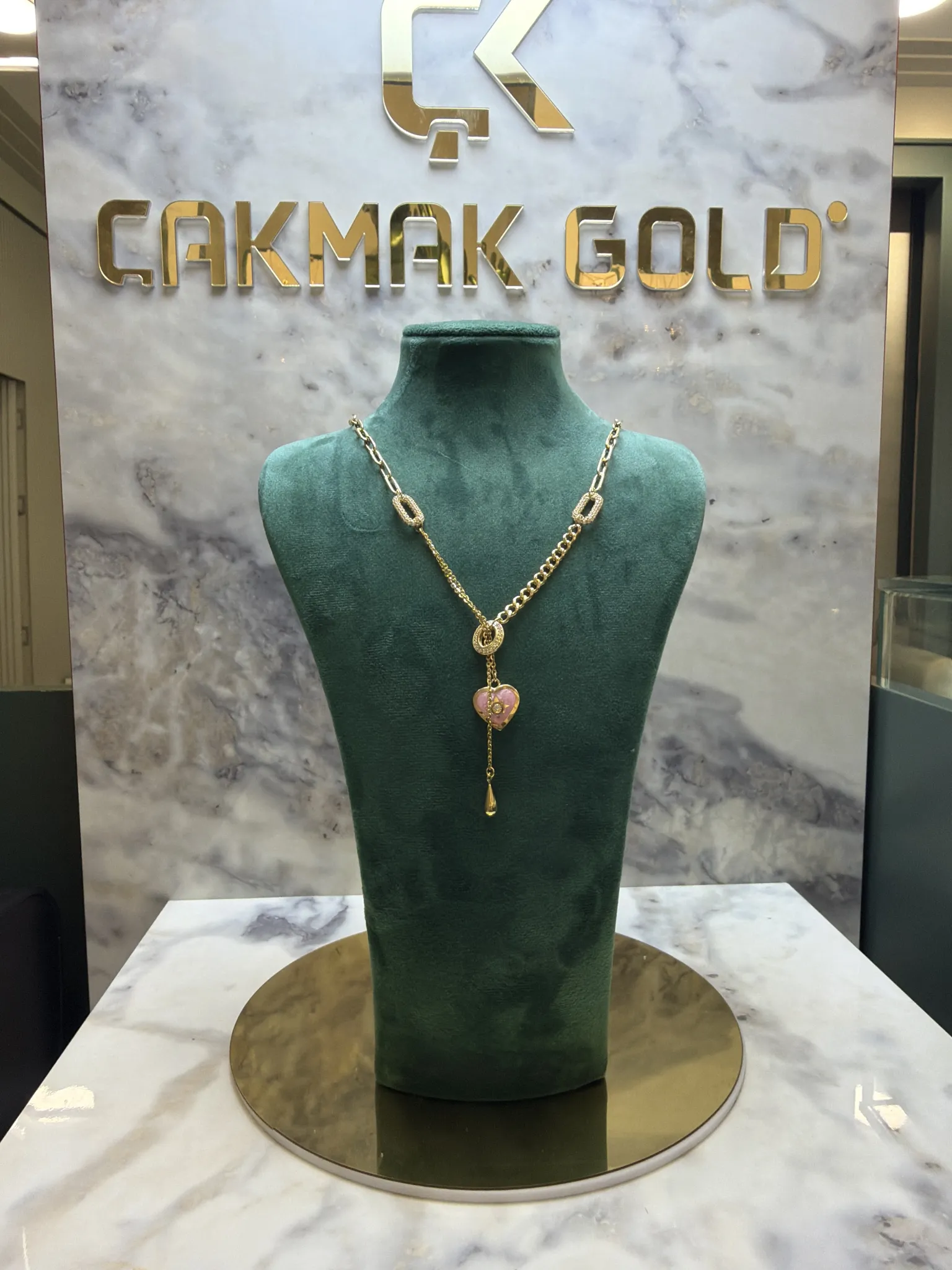TASARIM KALPLİ KOLYE