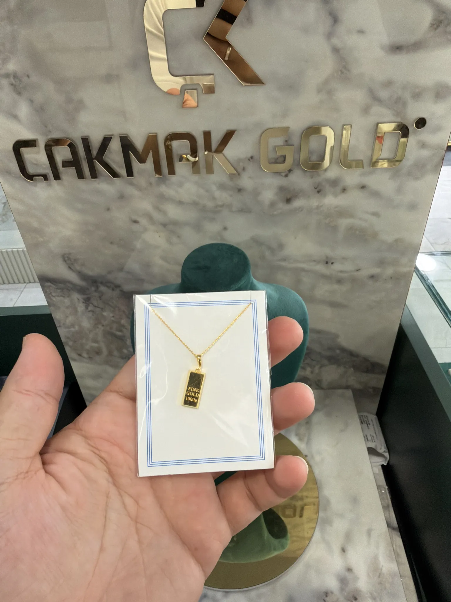 Külçe Kolye 22K